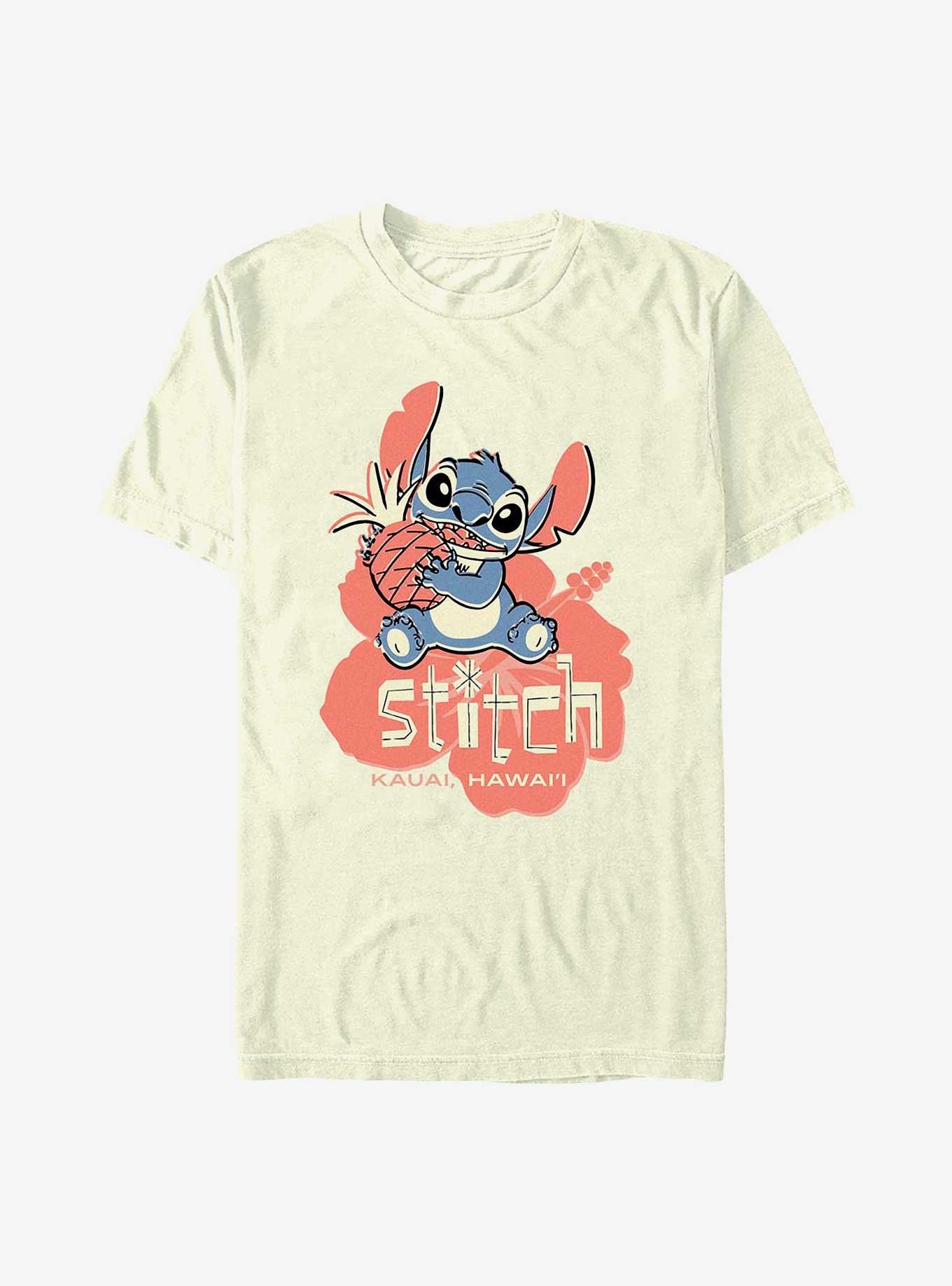 Disney Lilo & Stitch Kauai Hawaii Pineapple Stitch T-Shirt, , hi-res