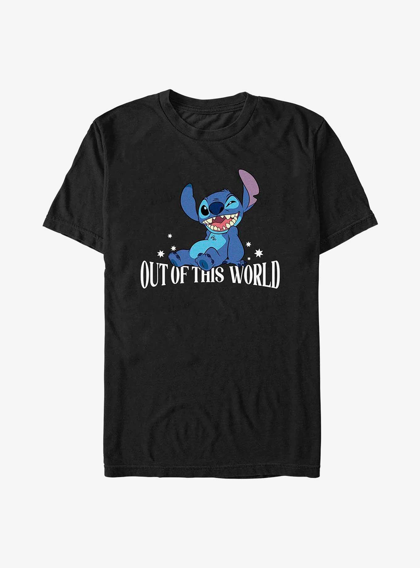 Disney Lilo & Stitch Out Of This World T-Shirt, BLACK, hi-res