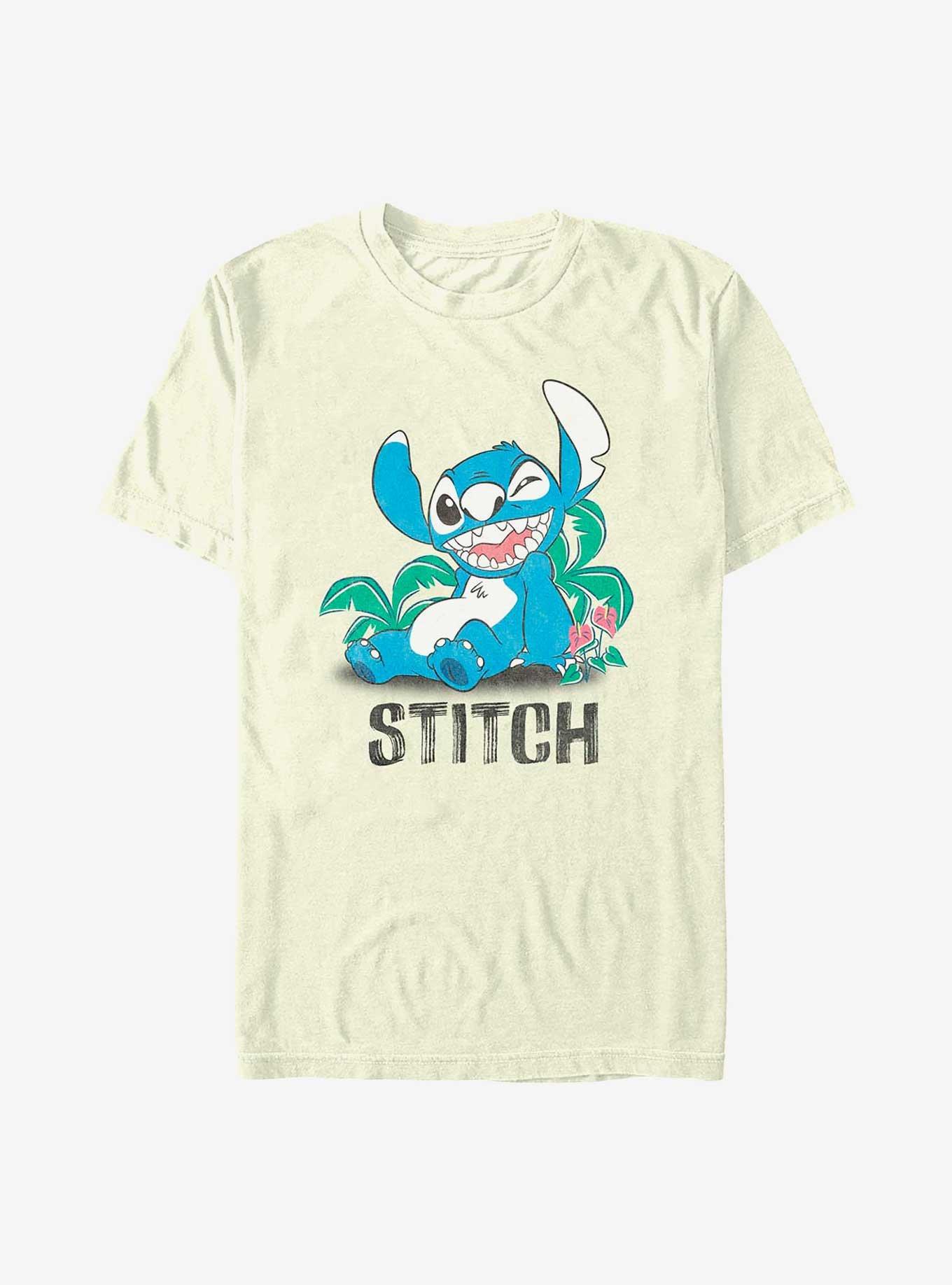 Disney Lilo & Stitch Wink T-Shirt, NATURAL, hi-res