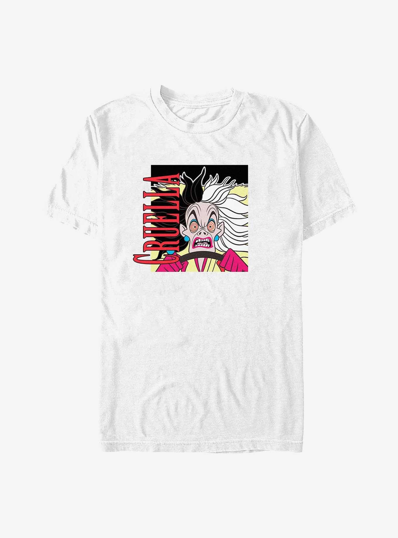 Disney 101 Dalmatians Cruella Crazy Eyes T-Shirt