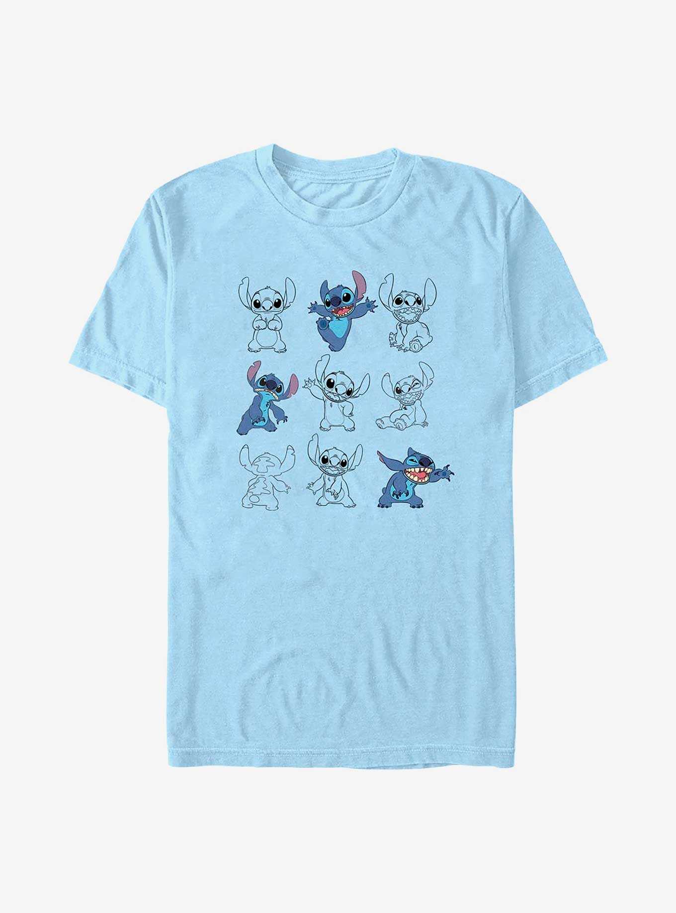 Disney Lilo & Stitch Multi Poses T-Shirt, , hi-res