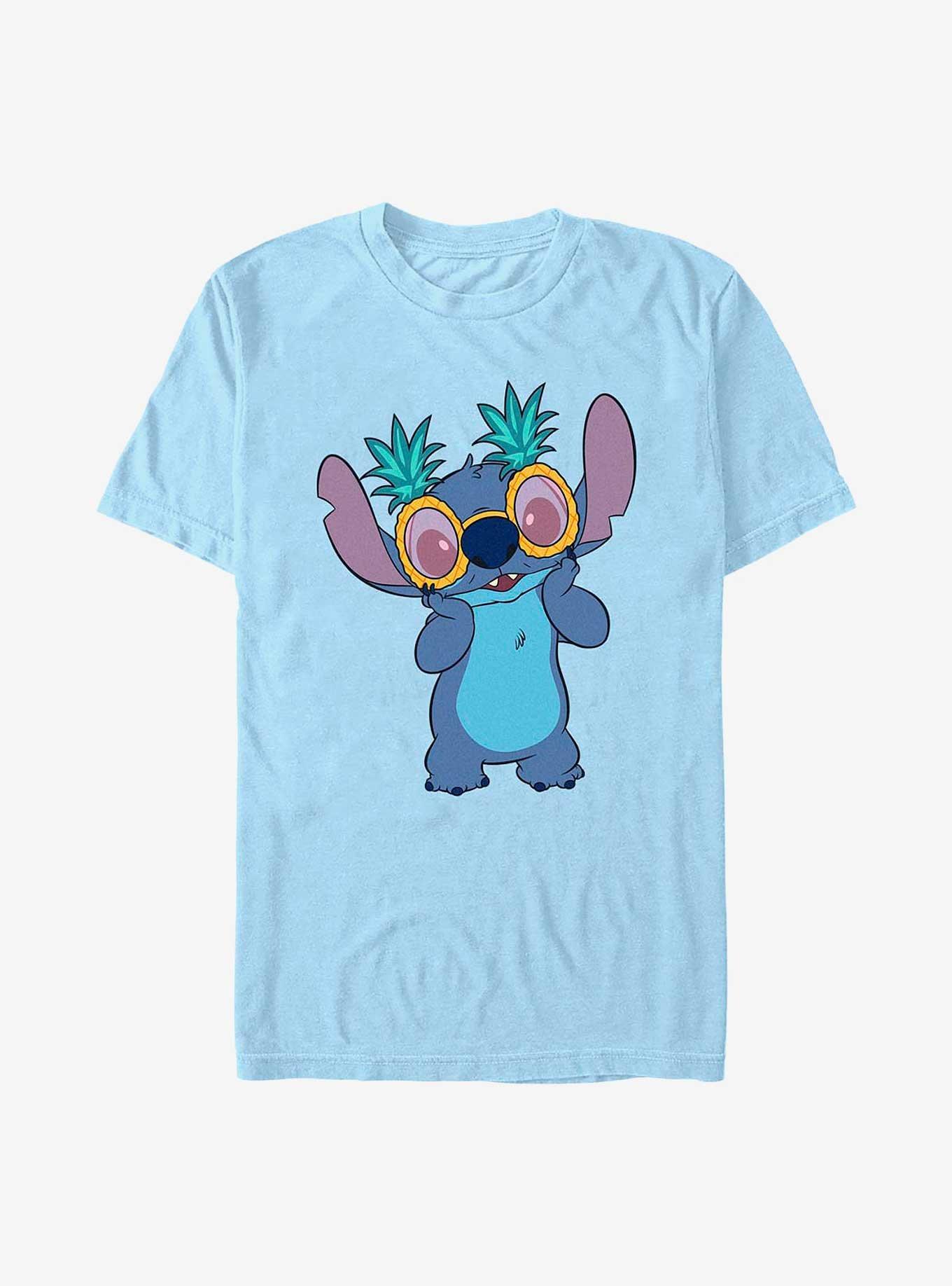 Disney Lilo & Stitch Stitch Pineapple Glasses T-Shirt, , hi-res