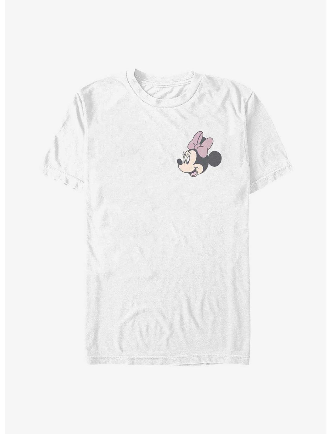 Disney Minnie Mouse Pocket Minnie Head T-Shirt, WHITE, hi-res