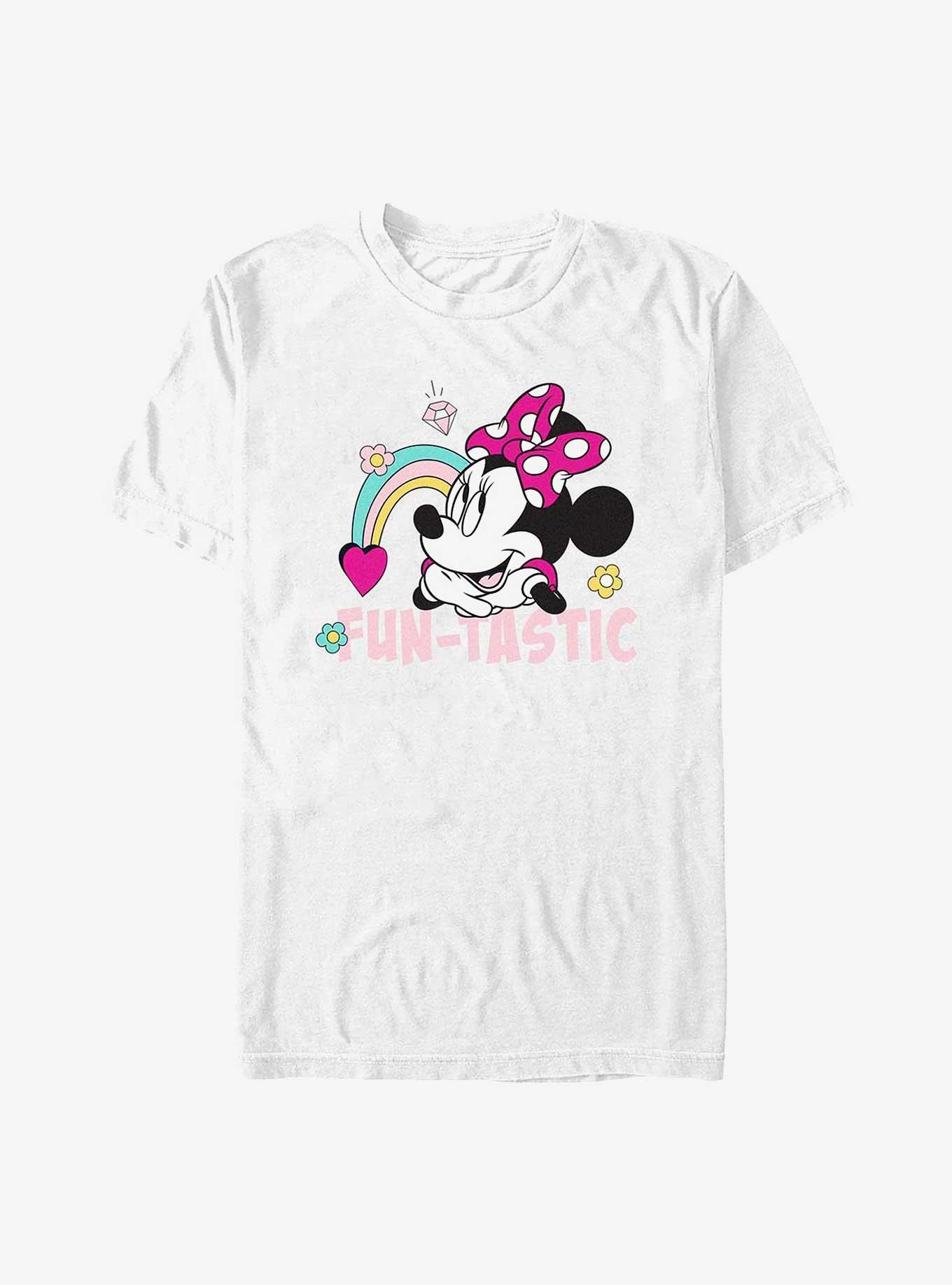 Disney Minnie Mouse Funtastic Minnie T-Shirt, WHITE, hi-res