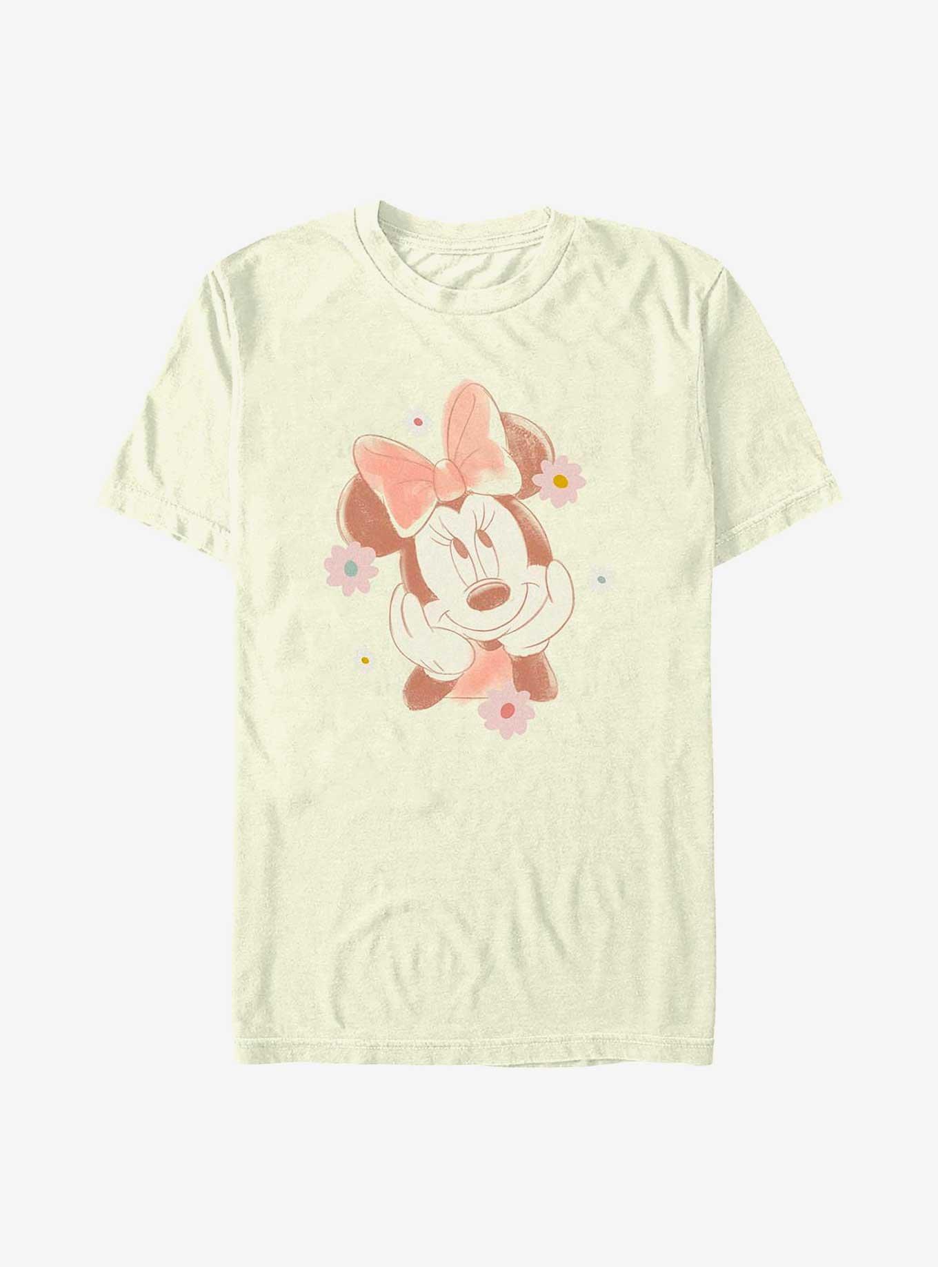 Disney Minnie Mouse Minnie Floral Frame T-Shirt, , hi-res