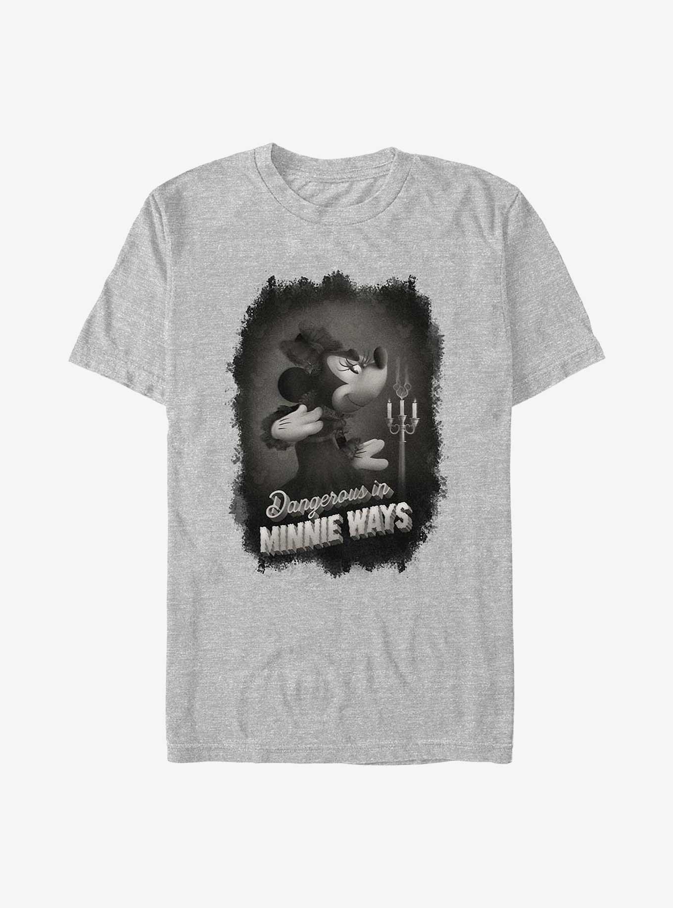 Disney Minnie Mouse Dangerous In Minnie Ways Poster T-Shirt, , hi-res