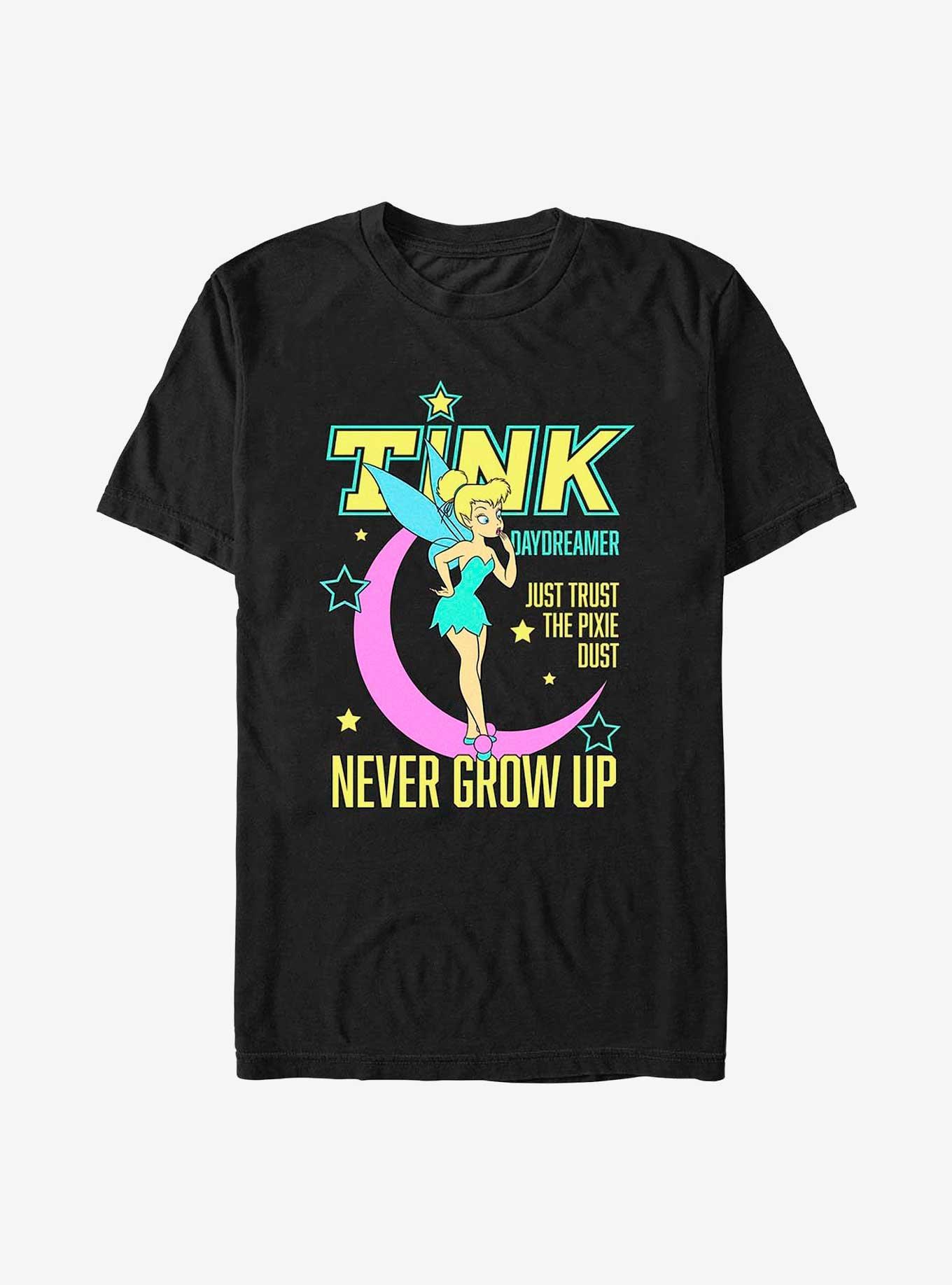 Disney Tinker Bell Never Grow Up T-Shirt, , hi-res