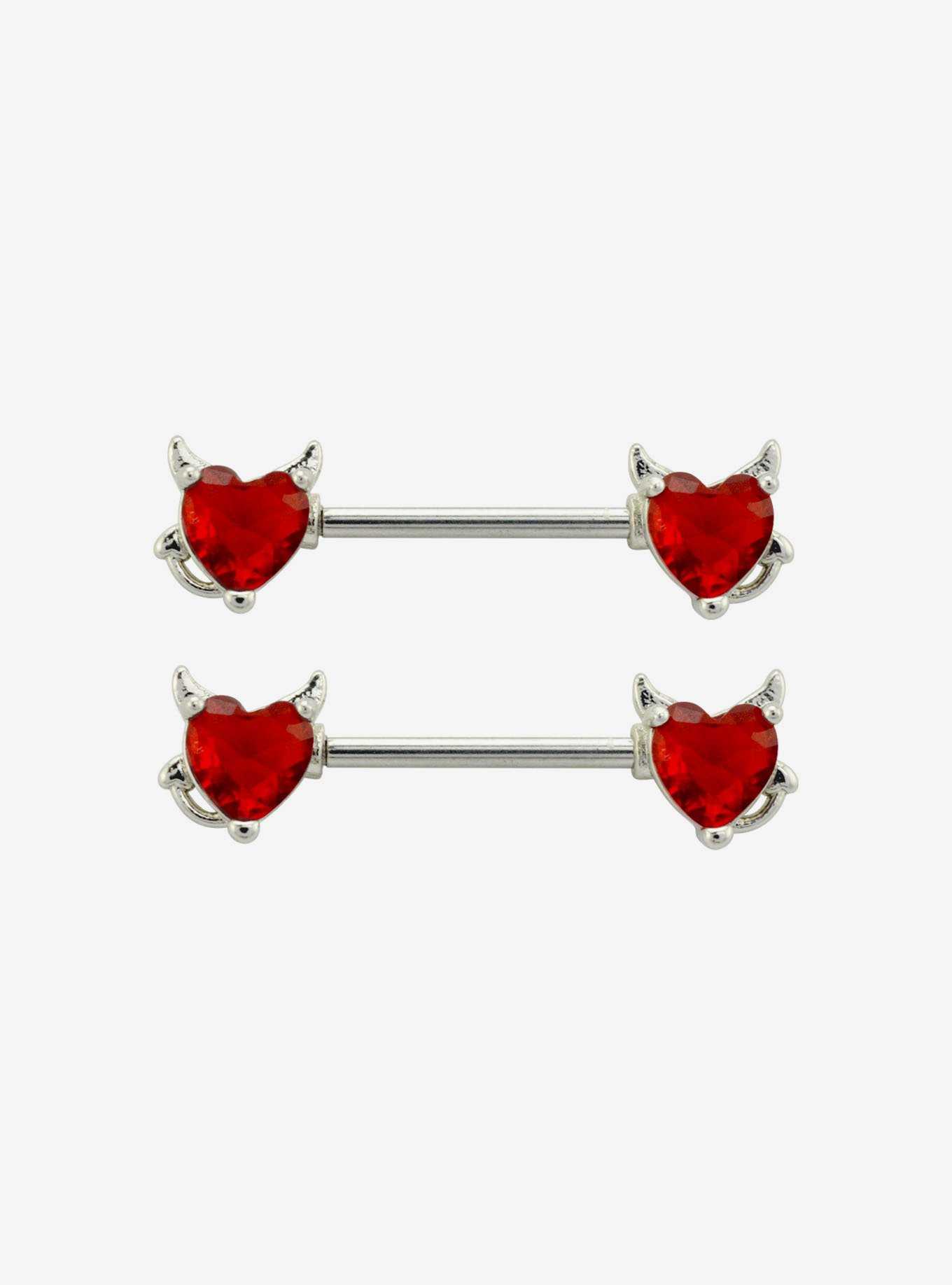 Naughty & Nice Heart Nipple Pasties – Betty's Divine