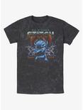 Disney Lilo & Stitch Rock Mineral Wash T-Shirt, BLACK, hi-res