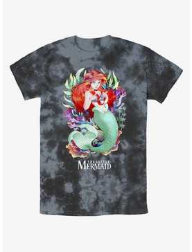Disney The Little Mermaid Anime Tie-Dye T-Shirt, , hi-res