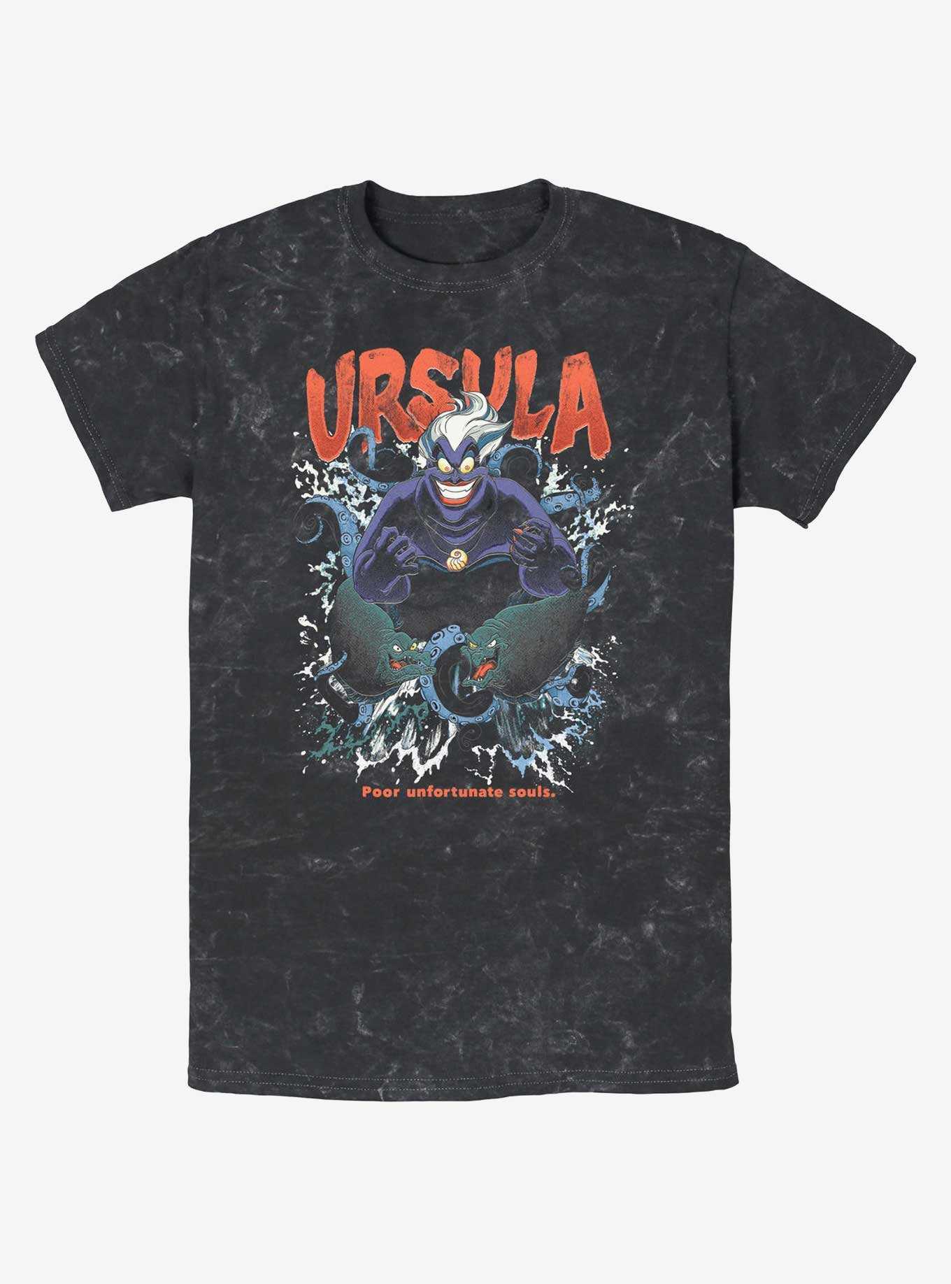 Disney The Little Mermaid Ursula Taking Over Mineral Wash T-Shirt, , hi-res