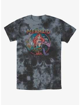 Disney The Little Mermaid Vintage Characters Tie-Dye T-Shirt, , hi-res