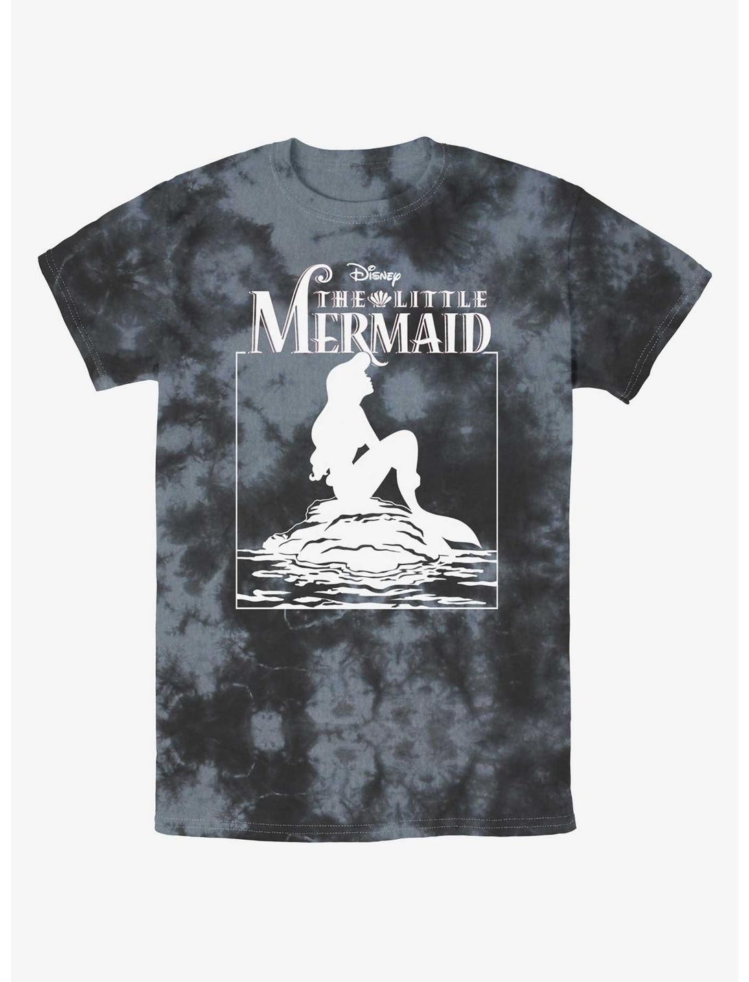 Disney The Little Mermaid Box Ariel Tie-Dye T-Shirt, BLKCHAR, hi-res