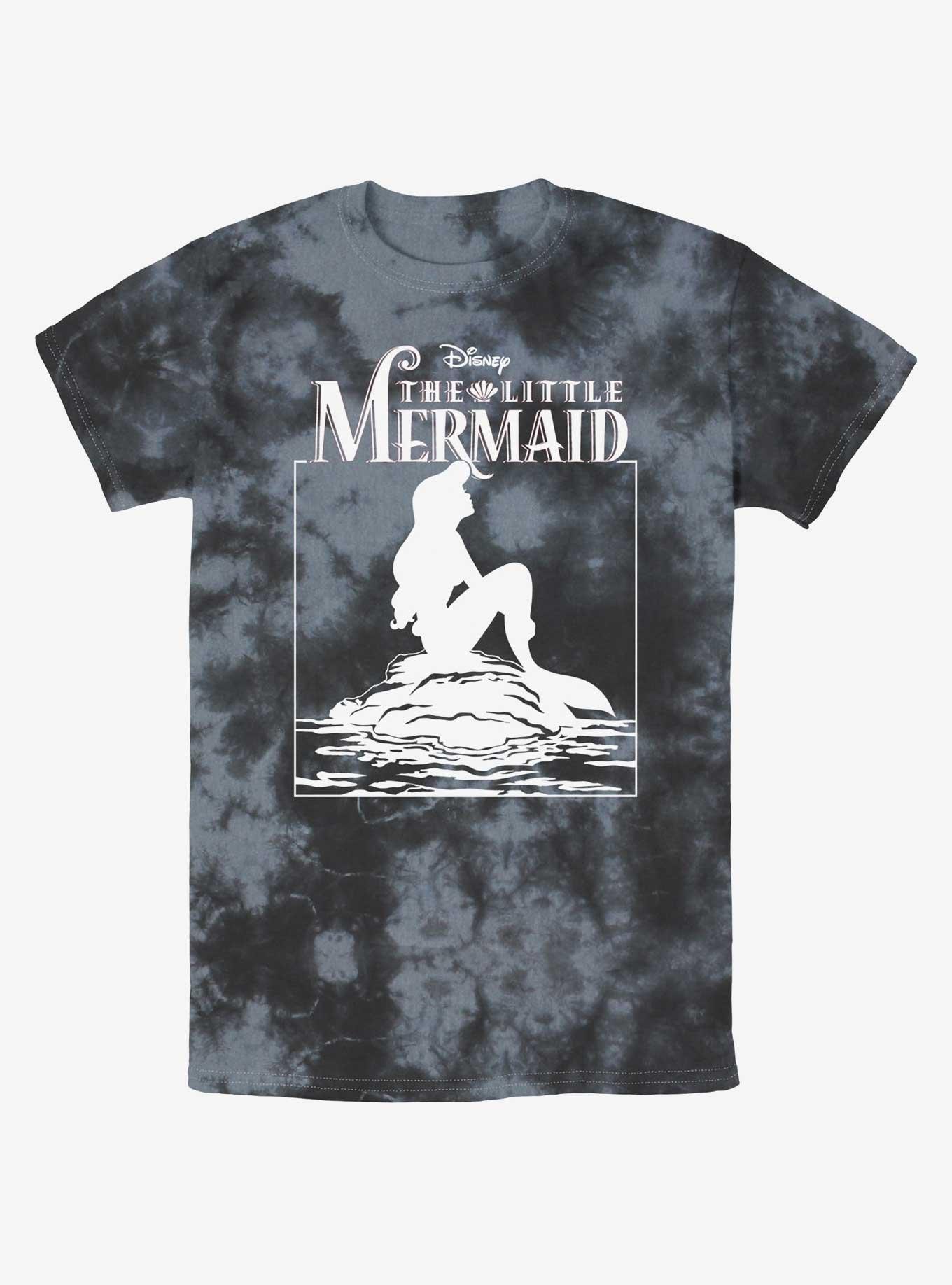 Disney The Little Mermaid Box Ariel Tie-Dye T-Shirt, , hi-res
