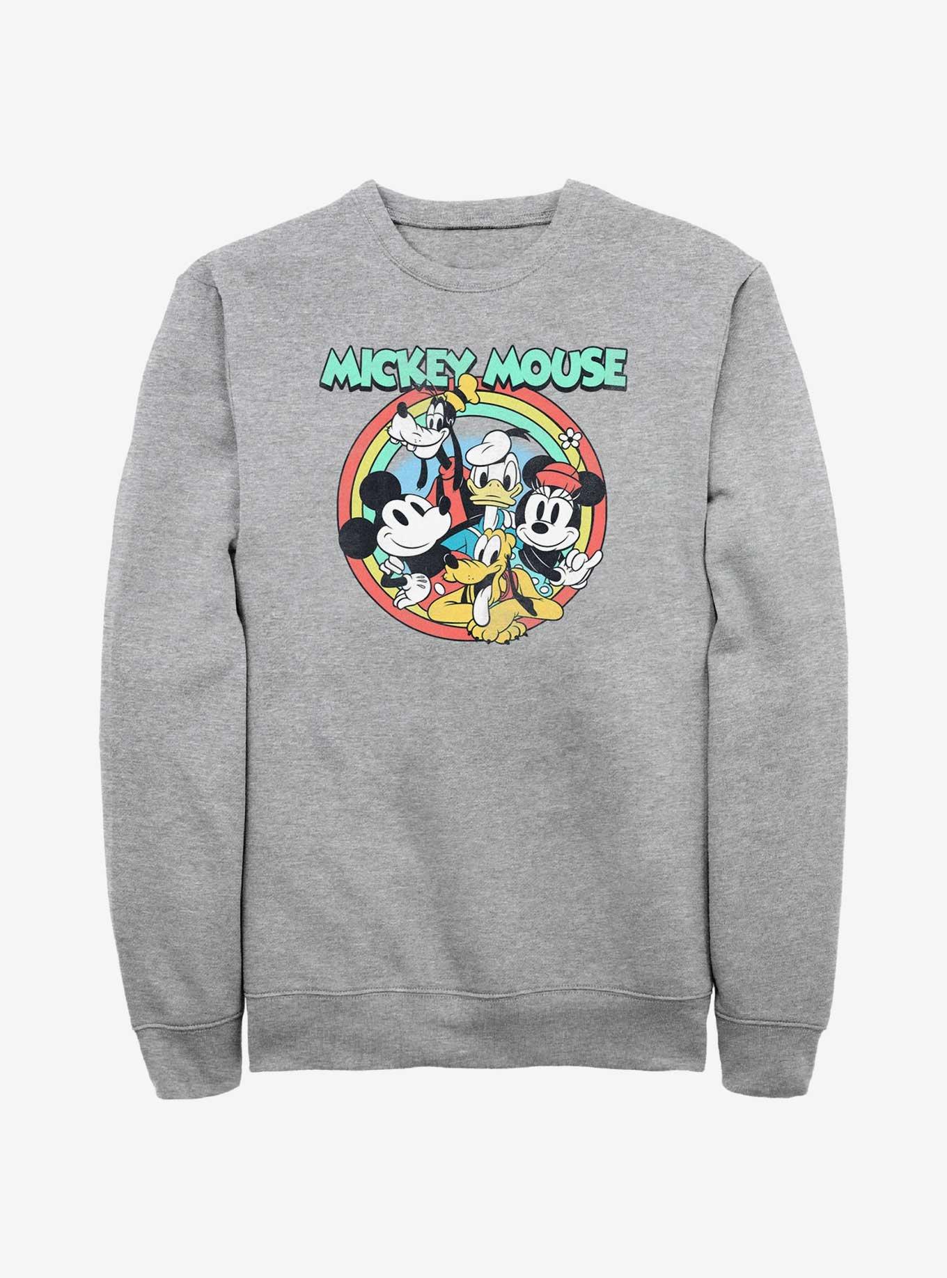 Disney Mickey Mouse & Friends Pose Sweatshirt, , hi-res