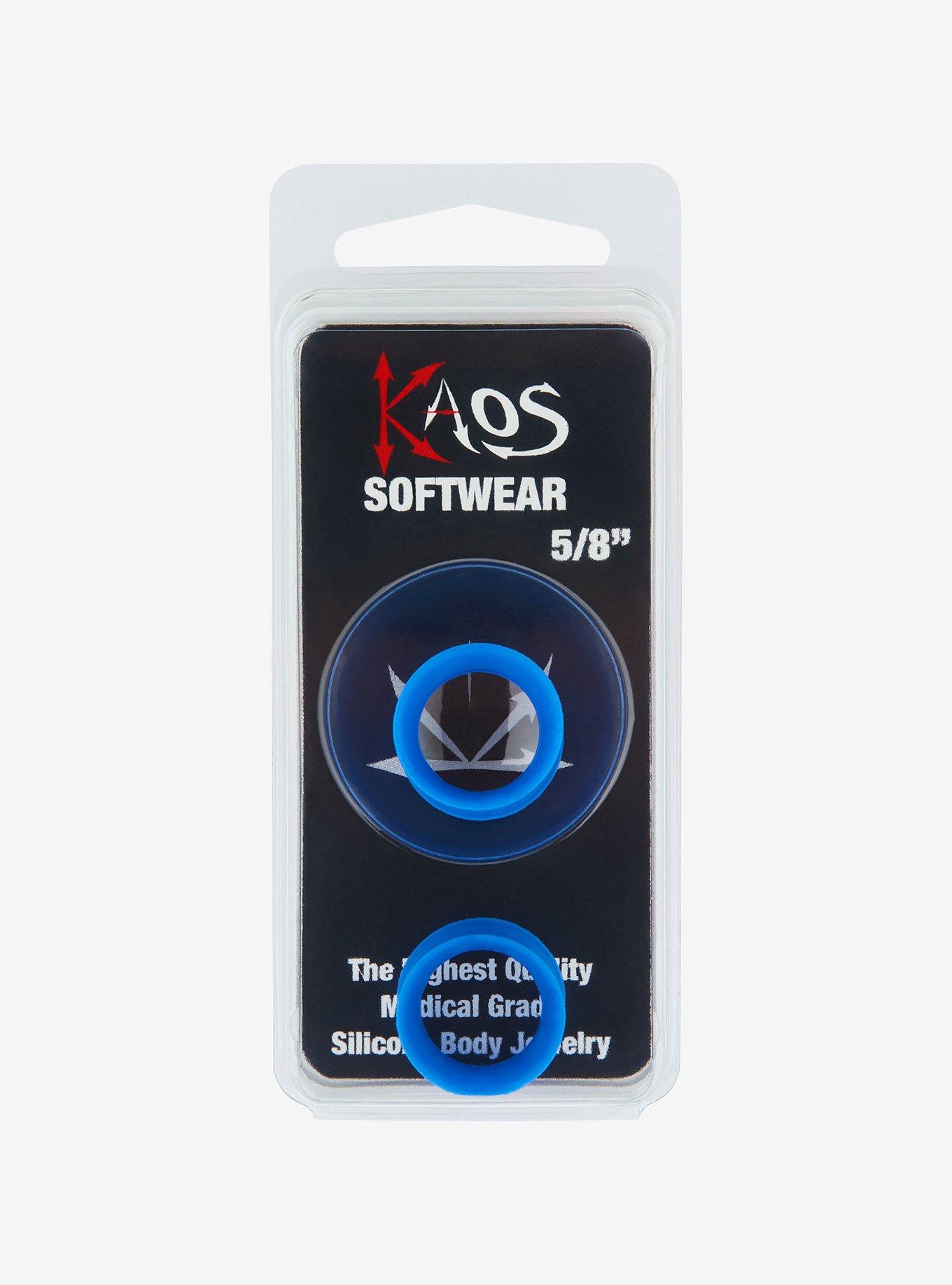 Kaos Softwear Blue Earskin Eyelet Plug 2 Pack Hot Topic