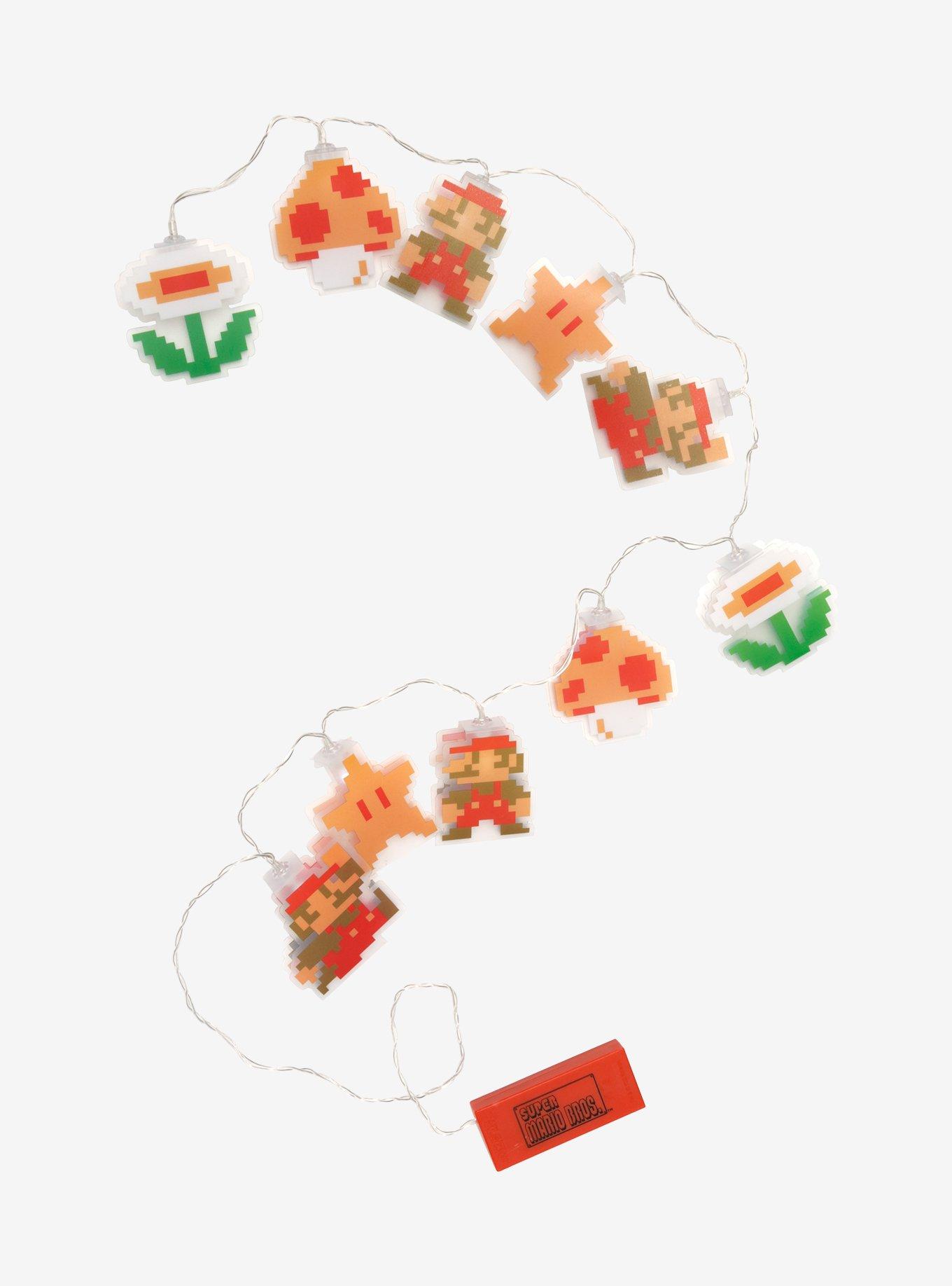 Super Mario 8-Bit String Lights, , hi-res