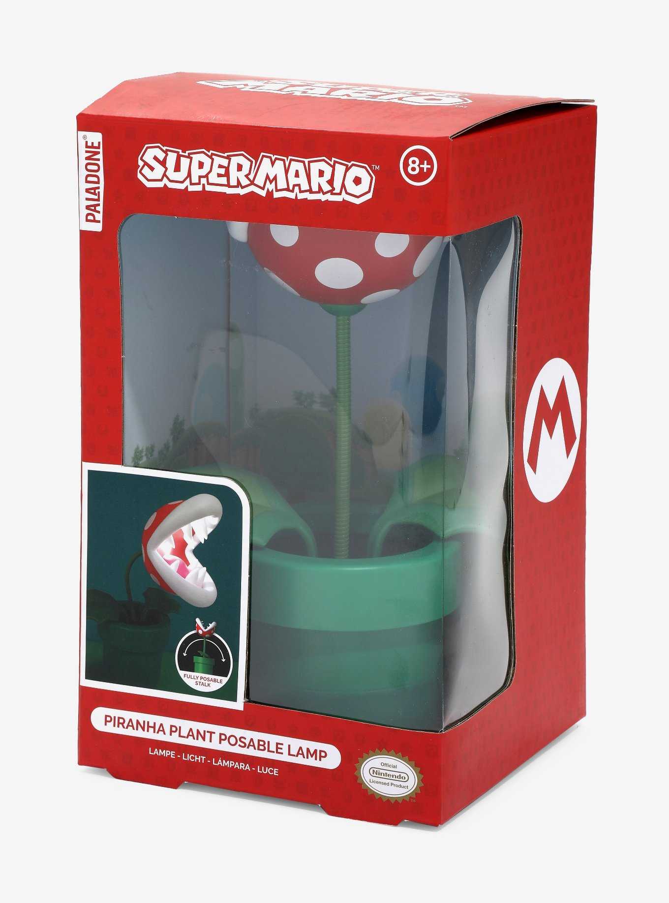 Super Mario Bros. Piranha Plant Posable Lamp, , hi-res