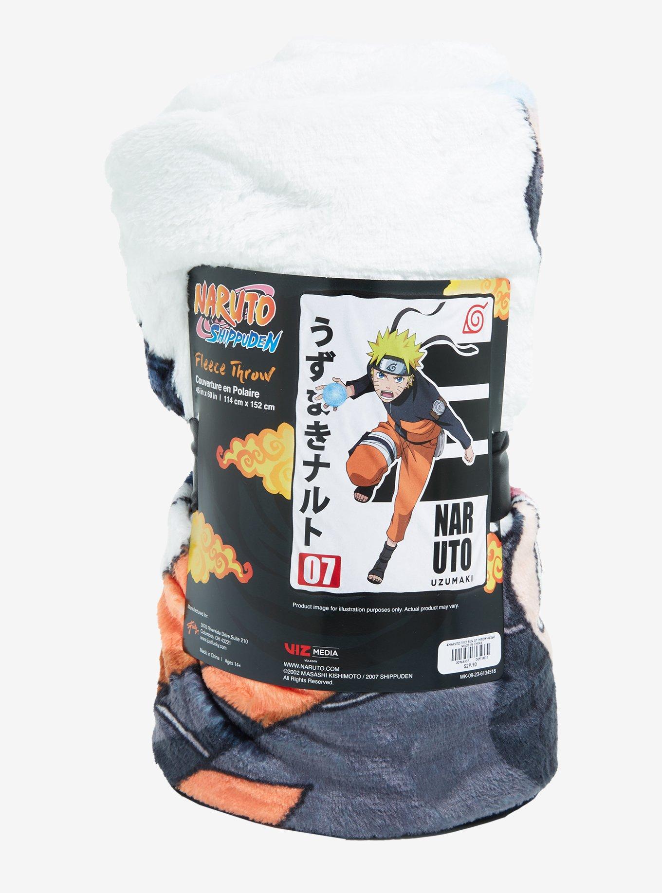 Naruto Shippuden Naruto Running Throw Blanket