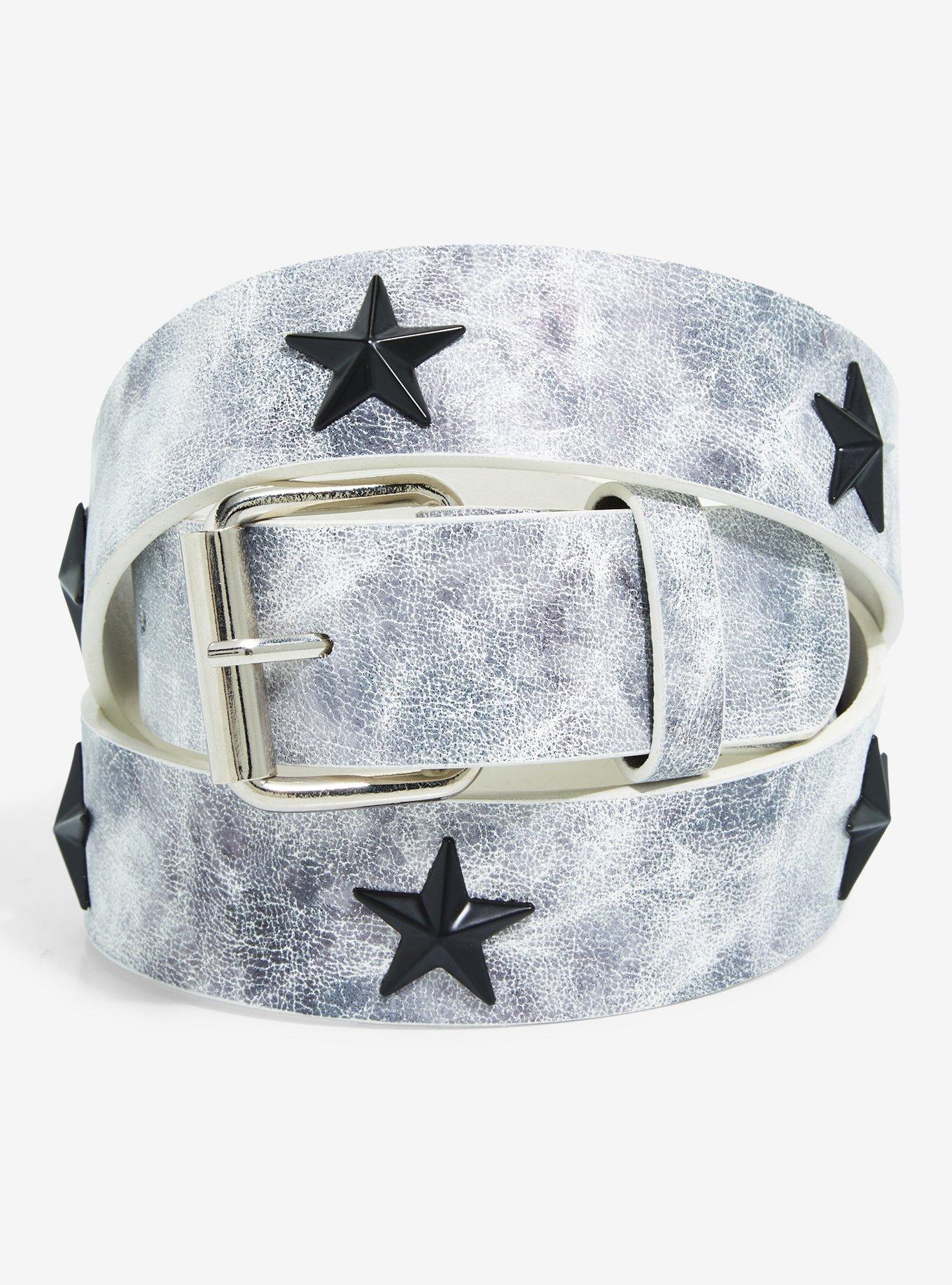 Star Stud Metallic Wash Belt, MULTI, hi-res