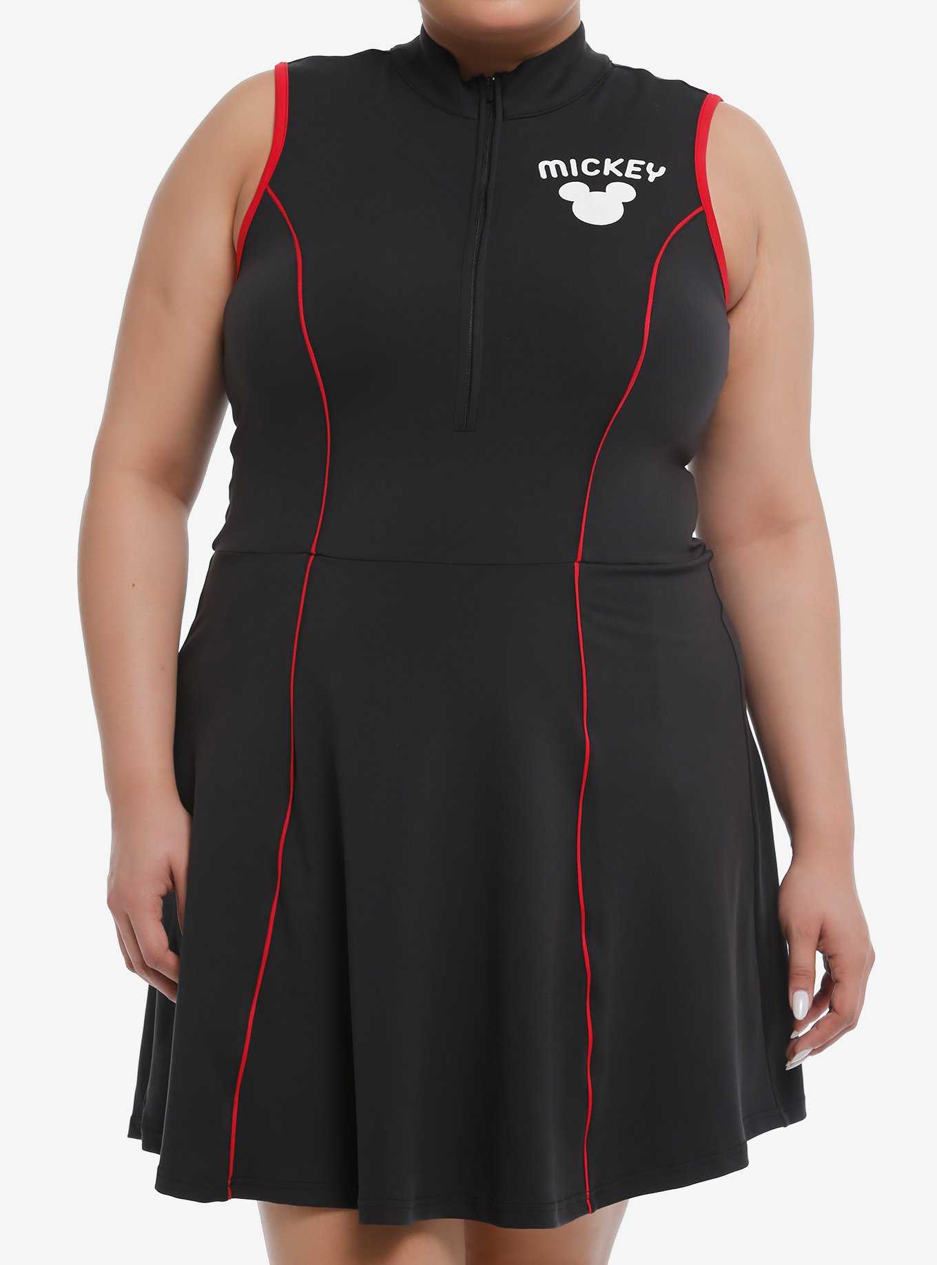 Her Universe Disney Mickey Mouse Athletic Dress Plus Size Her Universe Exclusive, , hi-res
