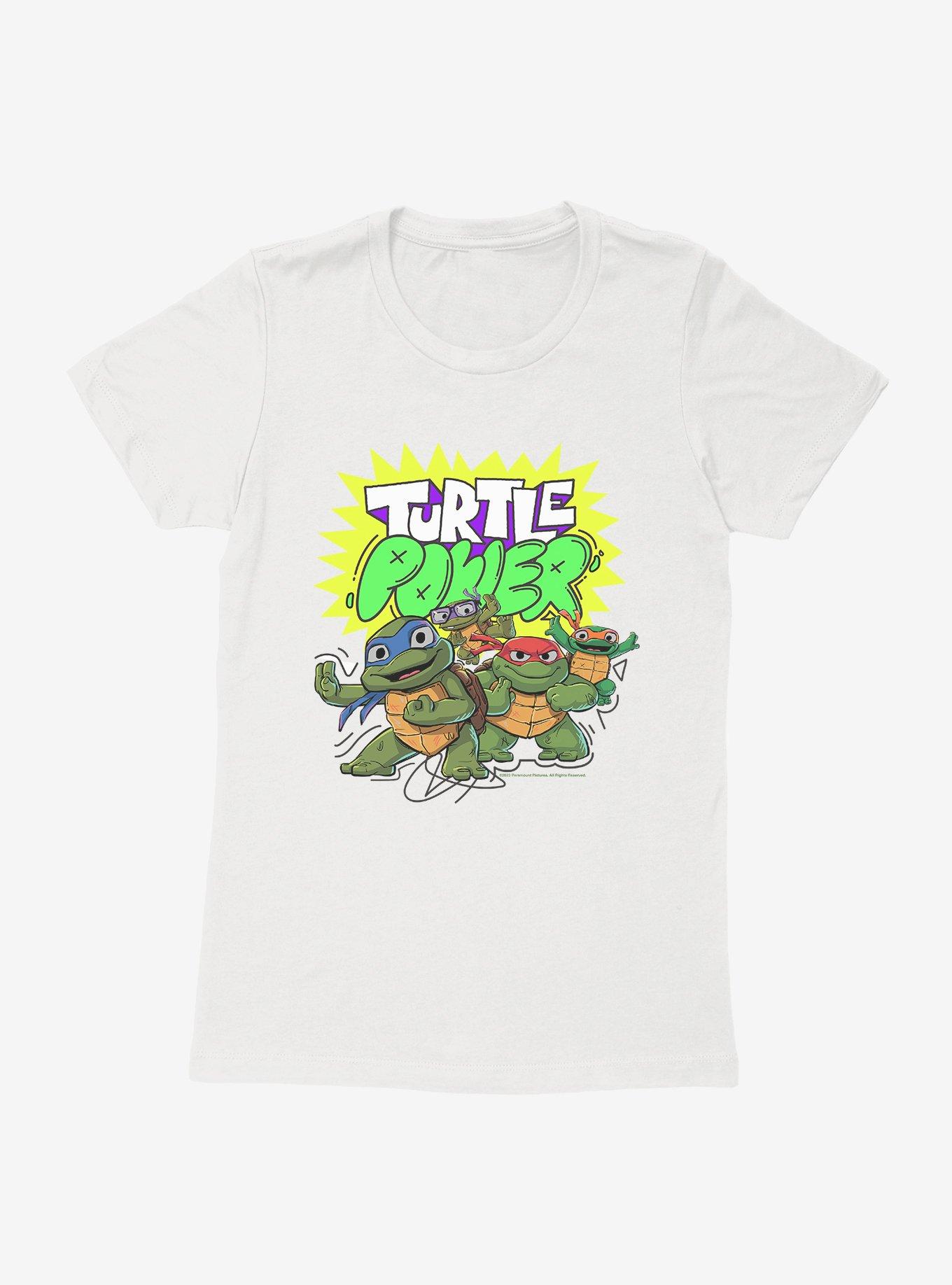 BoxLunch Teenage Mutant Ninja Turtles: Mutant Mayhem Turtle Power Womens T-Shirt