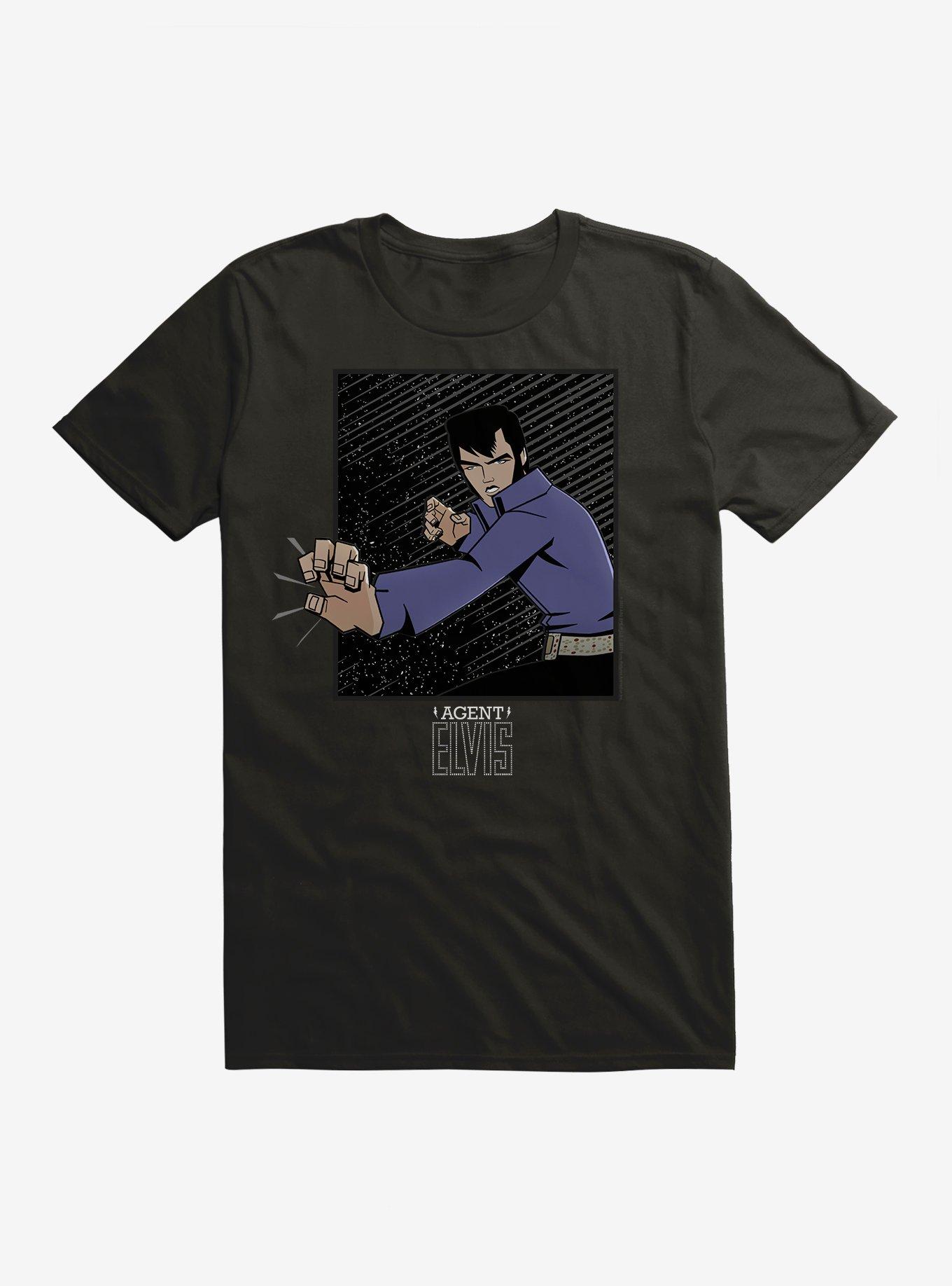 Agent Elvis Monkey Paw T-Shirt