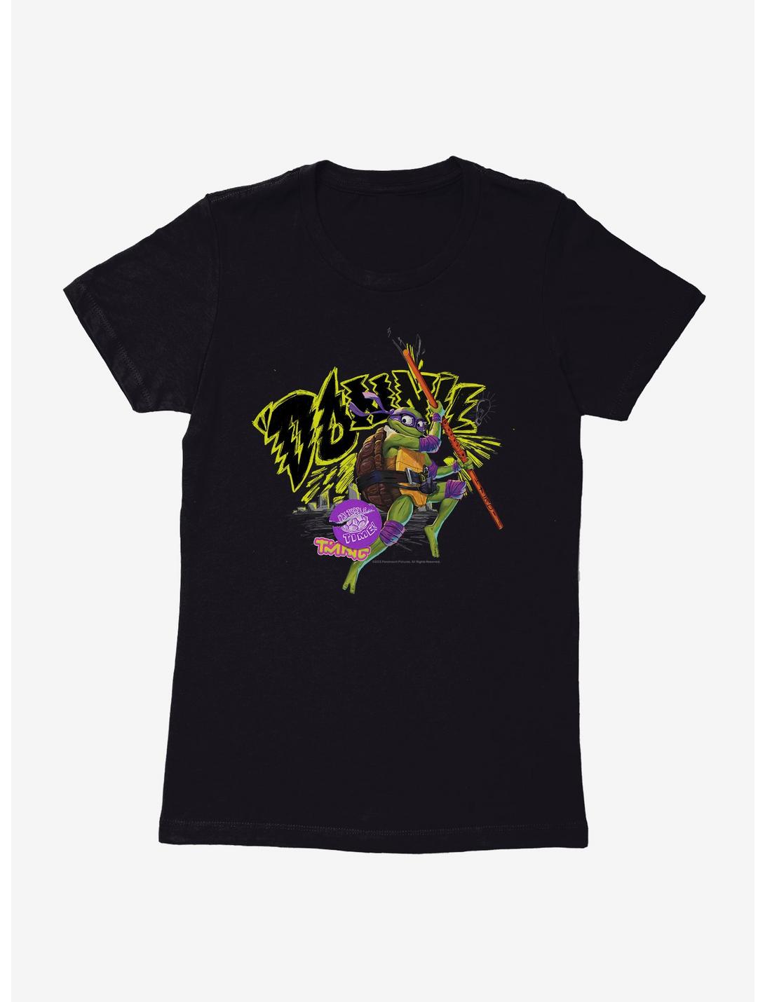 Nickelodeon Donnie It's Turtle Time! Womens T-Shirt, , hi-res