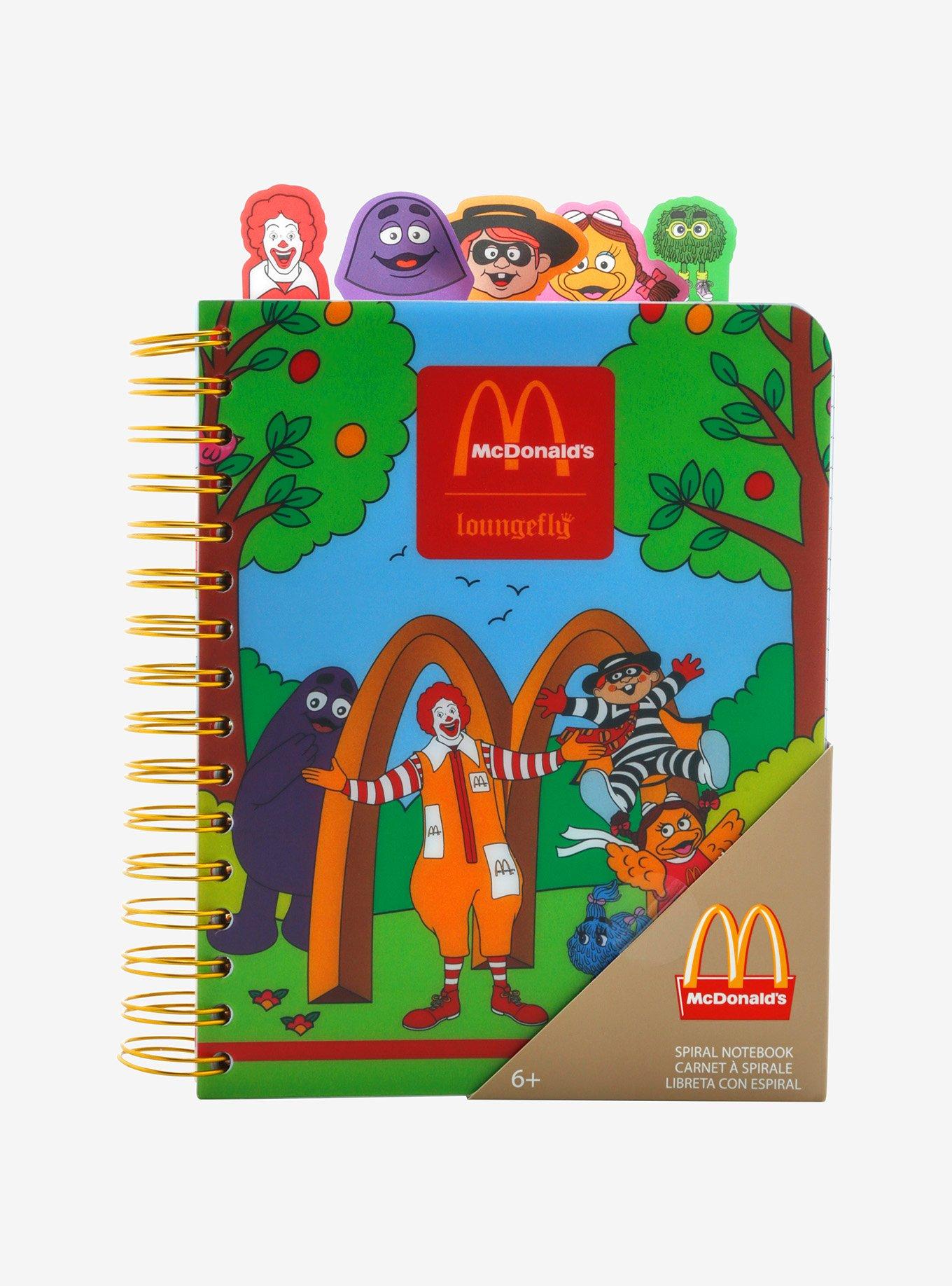 Loungefly McDonald's Characters Tab Journal, , hi-res