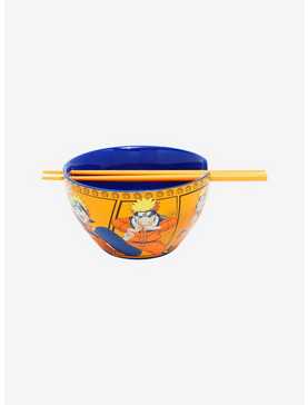 Naruto Orange Ramen Bowl With Chopsticks, , hi-res