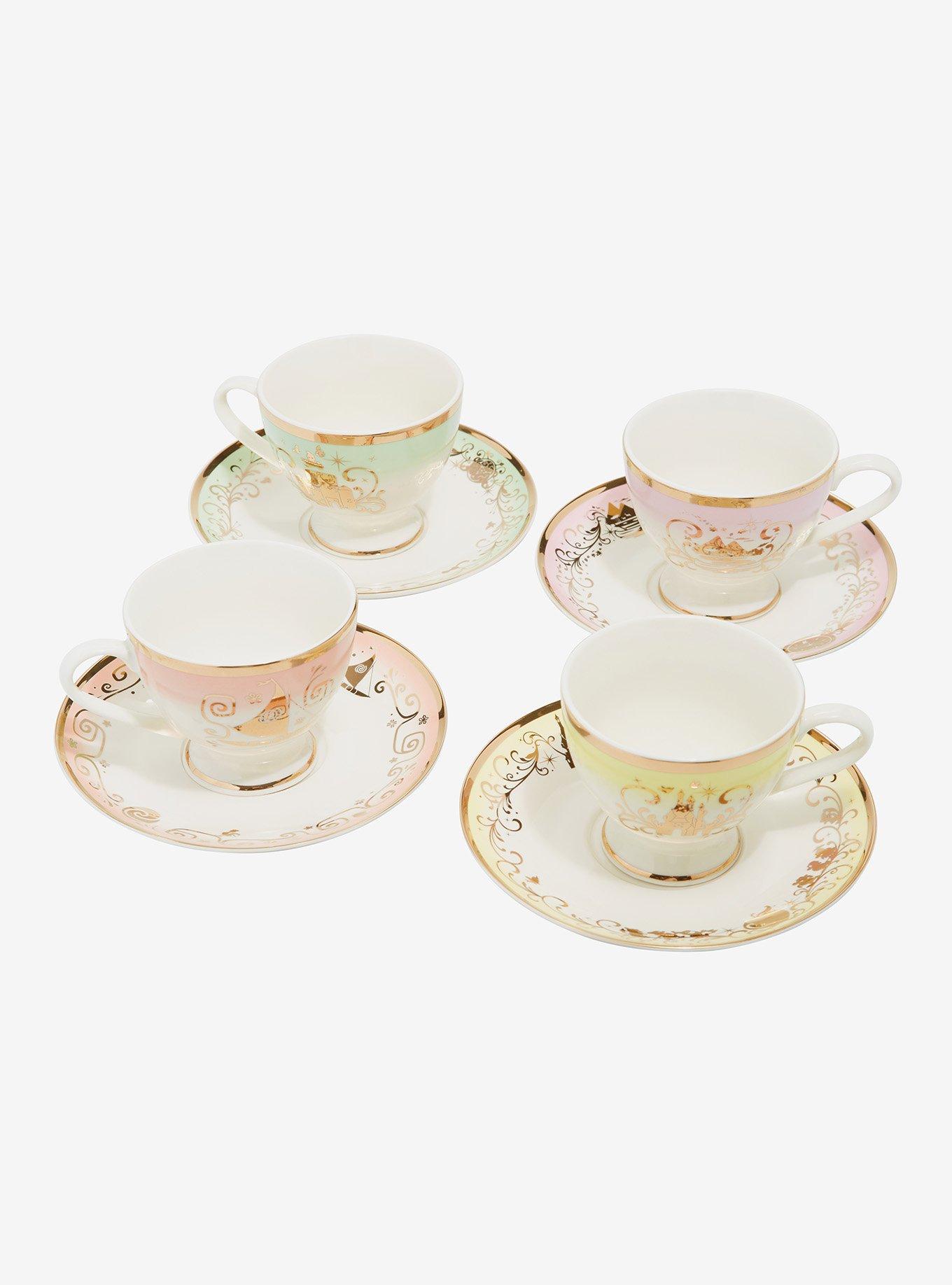 Disney Princess Moana Pocahontas Snow White & Merida Teacup Set, , hi-res