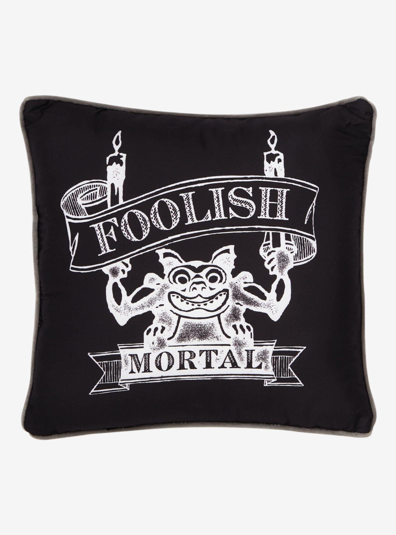 Disney The Haunted Mansion Foolish Mortals Pillow, , hi-res