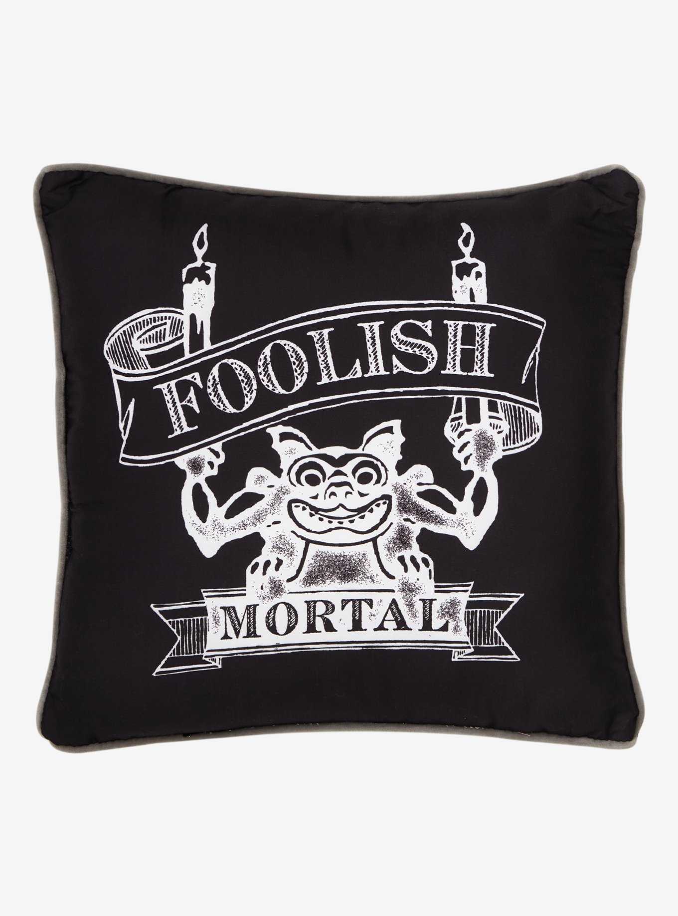 Disney The Haunted Mansion Foolish Mortals Pillow, , hi-res