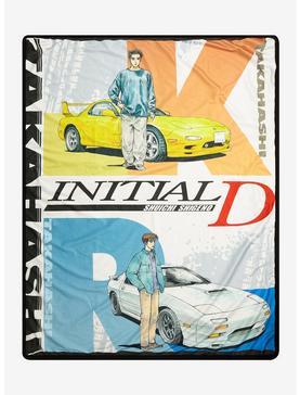 Initial D Takahashi Brothers Throw Blanket, , hi-res