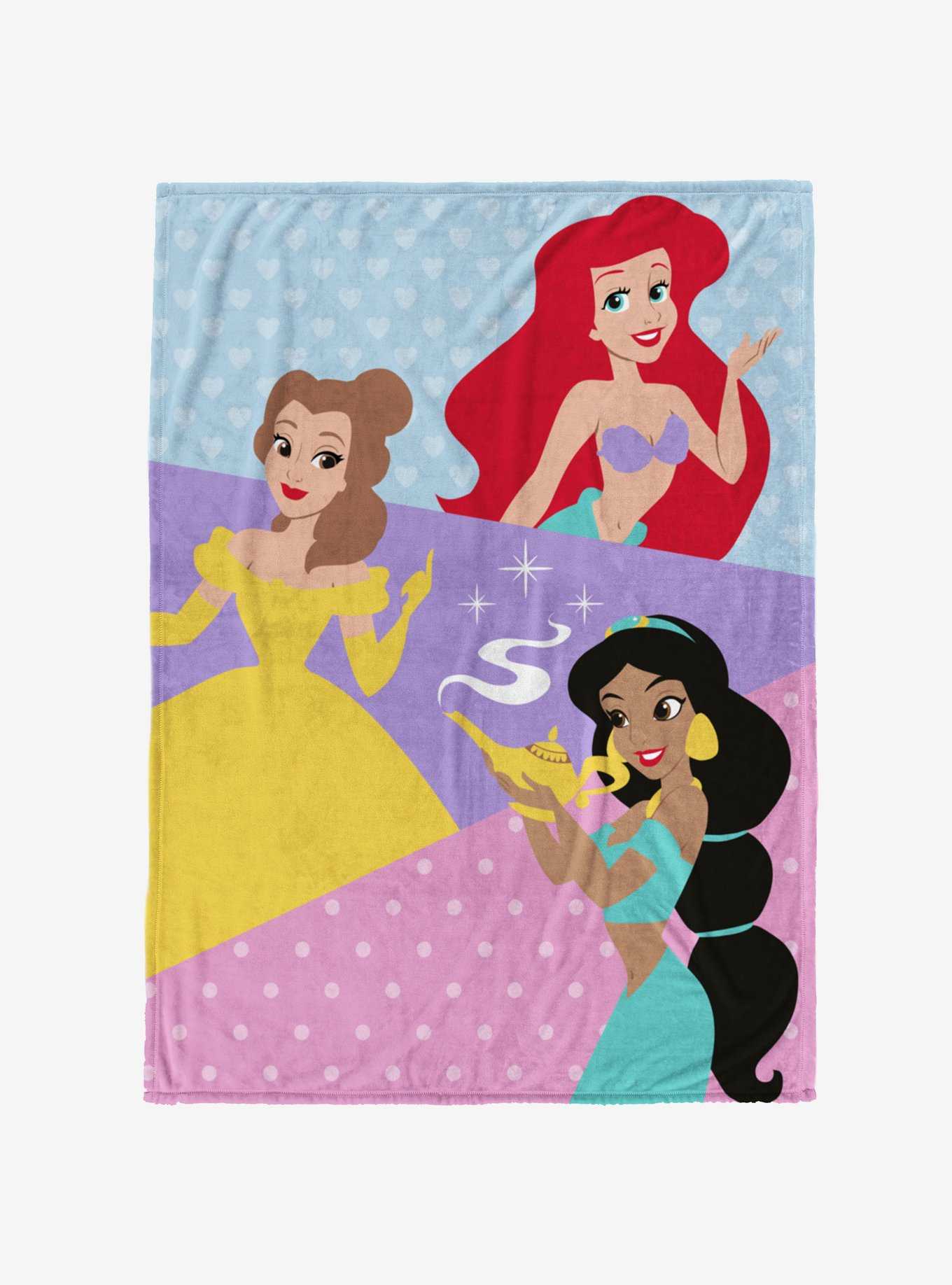 Disney Princess Character Panels Throw Blanket, , hi-res