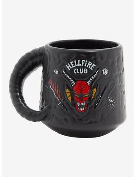 Stranger Things Hellfire Club Textured Mug, , hi-res