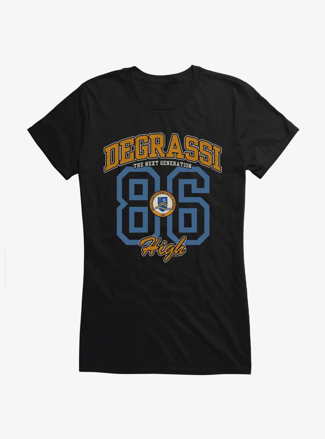 Degrassi: The Next Generation Degrassi High 86 Girls T-Shirt, , hi-res