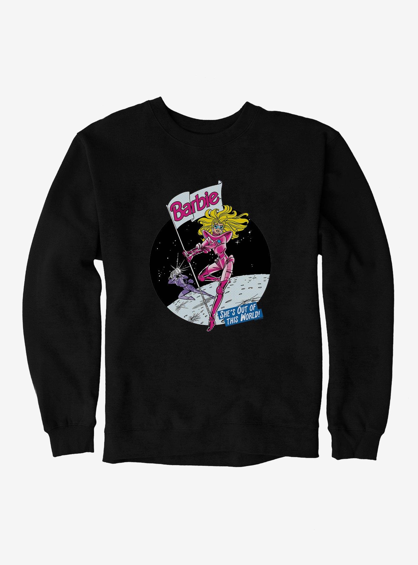 Barbie She's Out Of This World Sweatshirt, BLACK, hi-res
