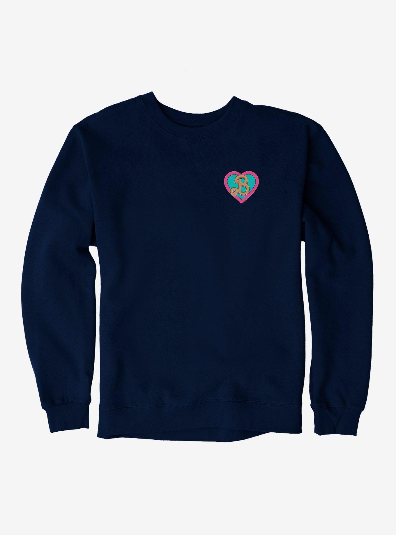Barbie Super Barbie Corner Logo Sweatshirt