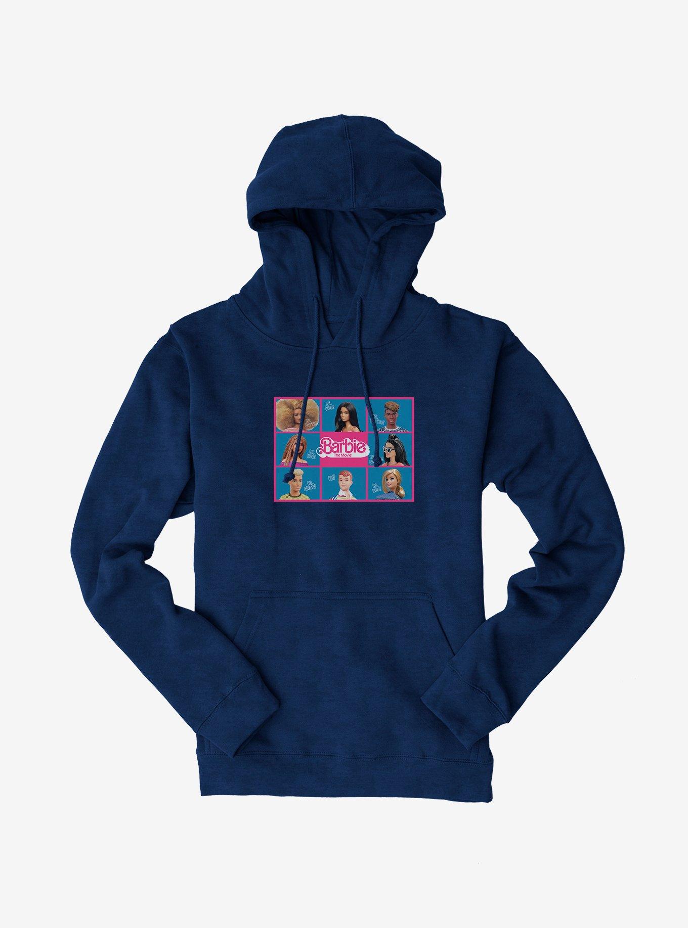 Barbie The Movie Barbie Bunch Hoodie, NAVY, hi-res