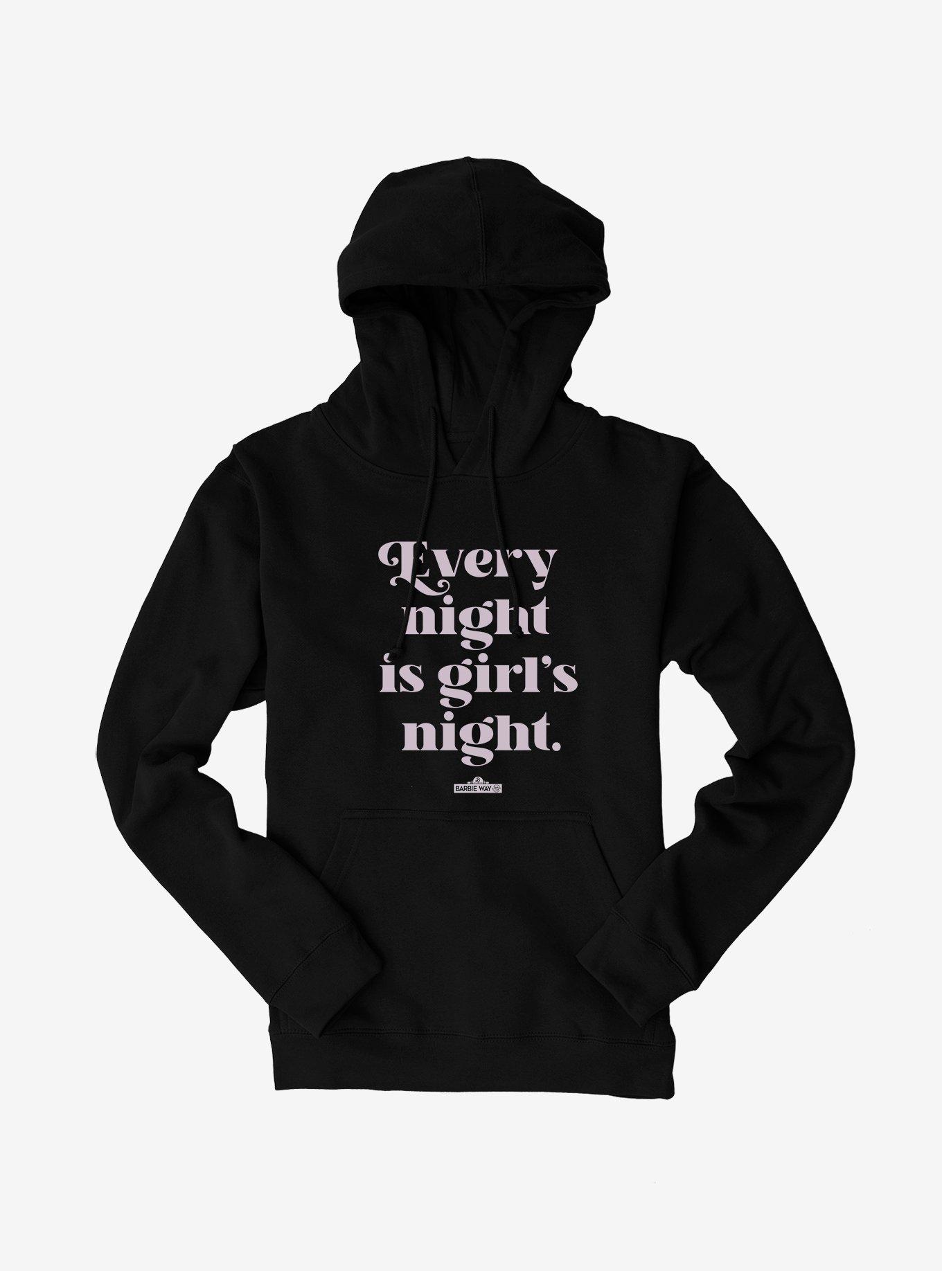 Barbie Girl's Night Hoodie, , hi-res