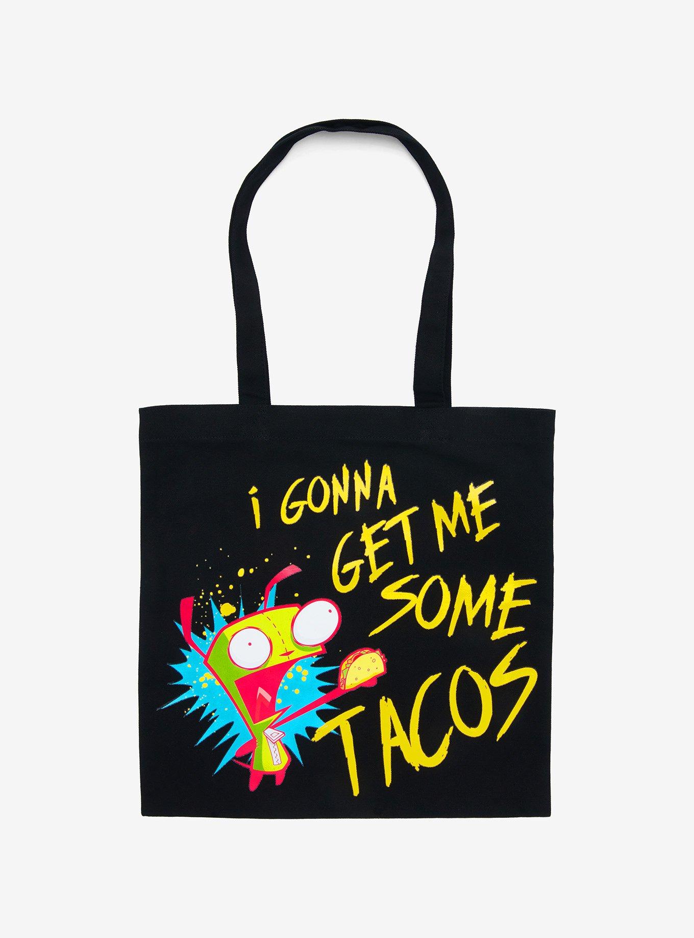 Invader Zim GIR Tacos Double-Sided Tote Bag