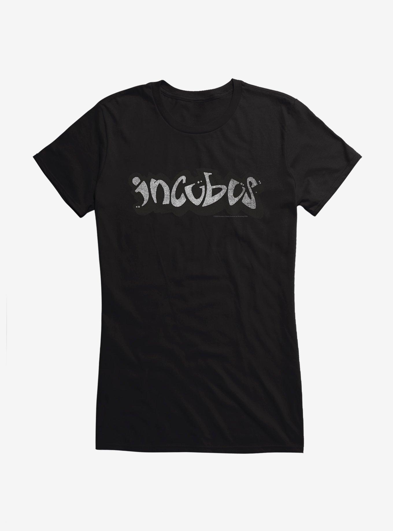 Incubus Vintage Logo Girls T-Shirt, BLACK, hi-res