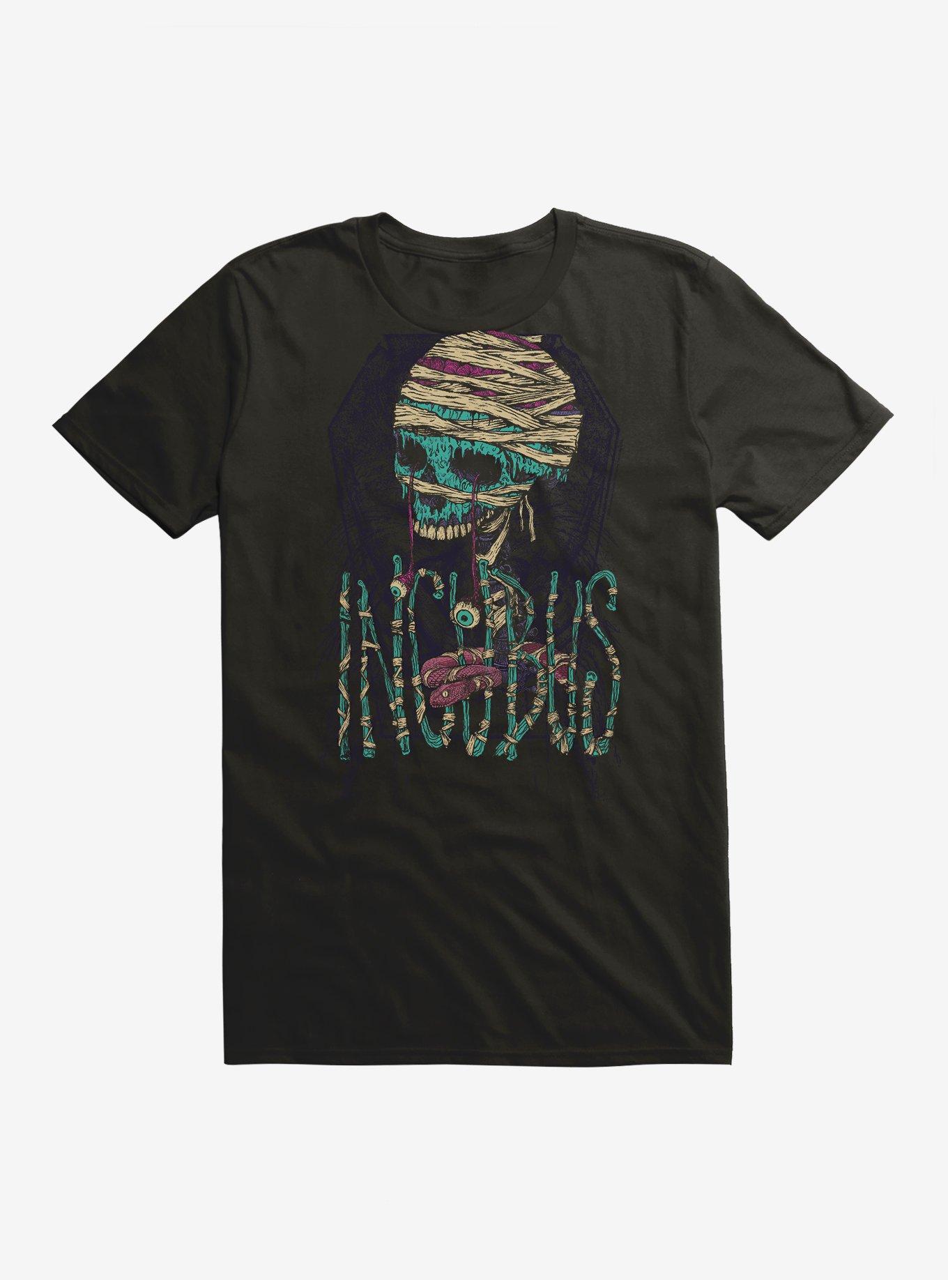 Incubus Mummified Tour T-Shirt, BLACK, hi-res