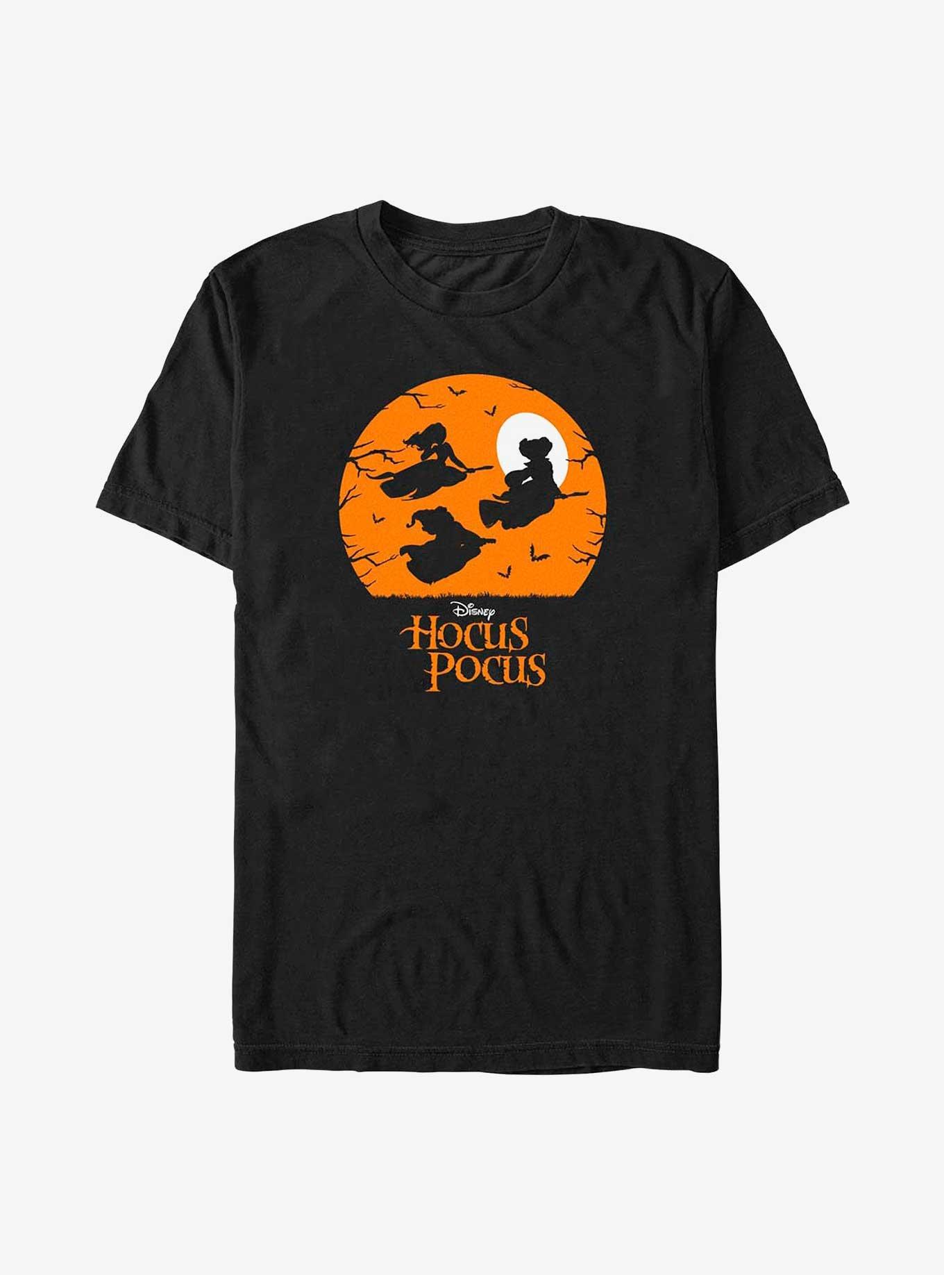 Disney Hocus Pocus Sanderson Sisters Haunt Big & Tall T-Shirt, BLACK, hi-res