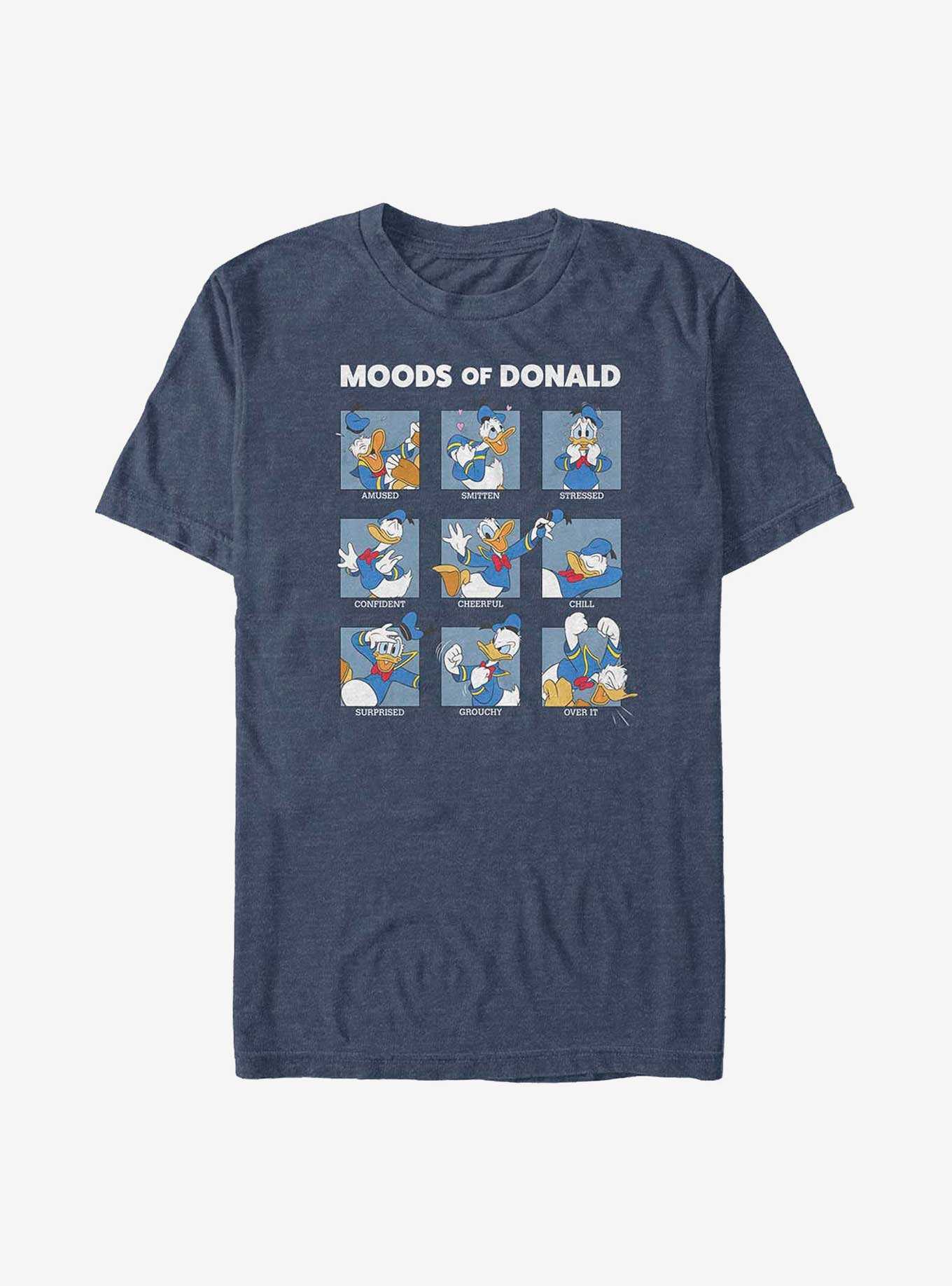 Disney Donald Duck Moods Of Donald Big & Tall T-Shirt, , hi-res