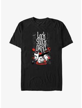 Disney The Nightmare Before Christmas Boogie's Boys Lock, Shock & Barrel List Big & Tall T-Shirt, , hi-res