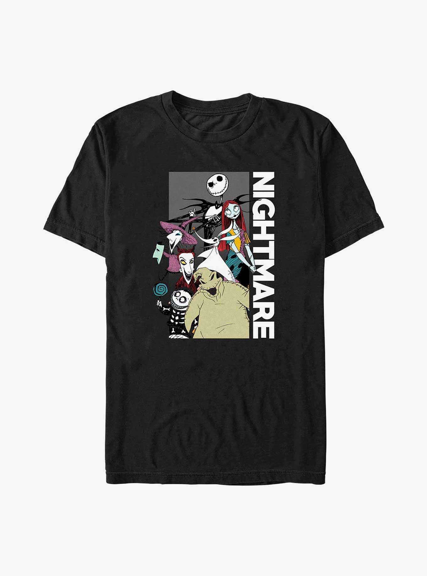 Disney The Nightmare Before Christmas Nightmare Bunch Big & Tall T-Shirt