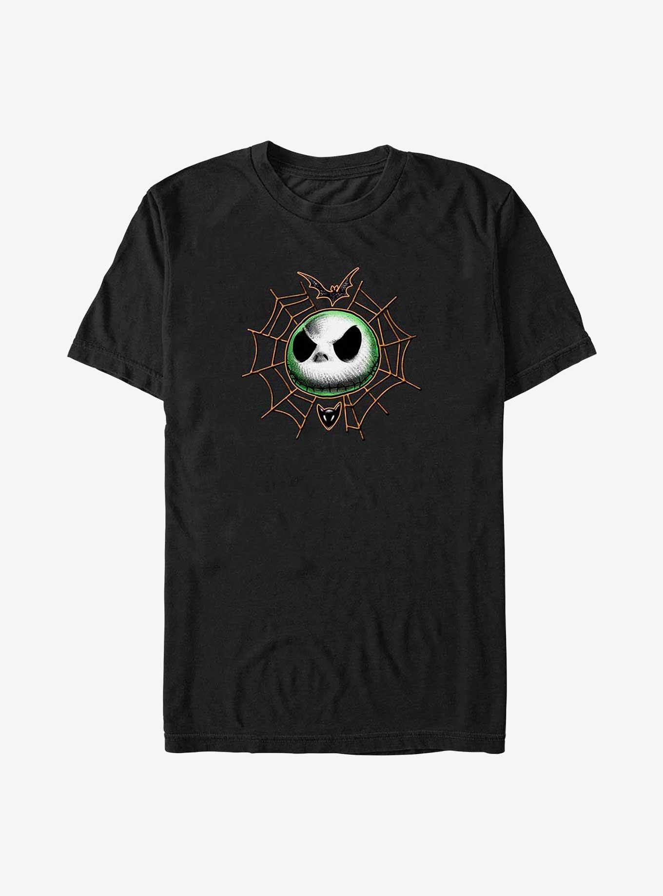 Disney The Nightmare Before Christmas Jack Skellington Web Big & Tall T-Shirt, , hi-res