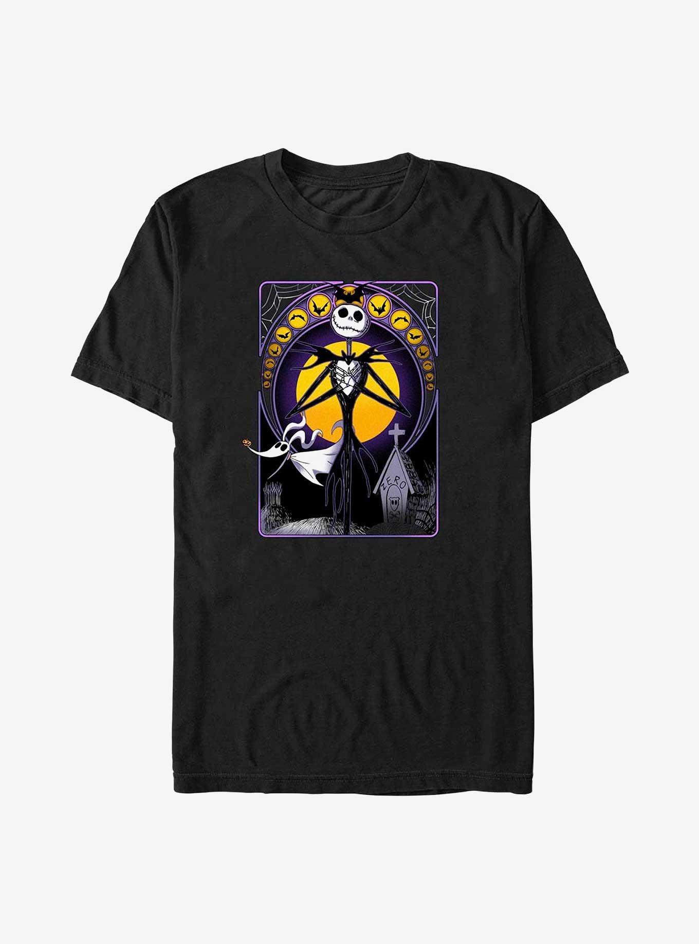 Disney The Nightmare Before Christmas Jack Nightmare Nouveau Big & Tall T-Shirt